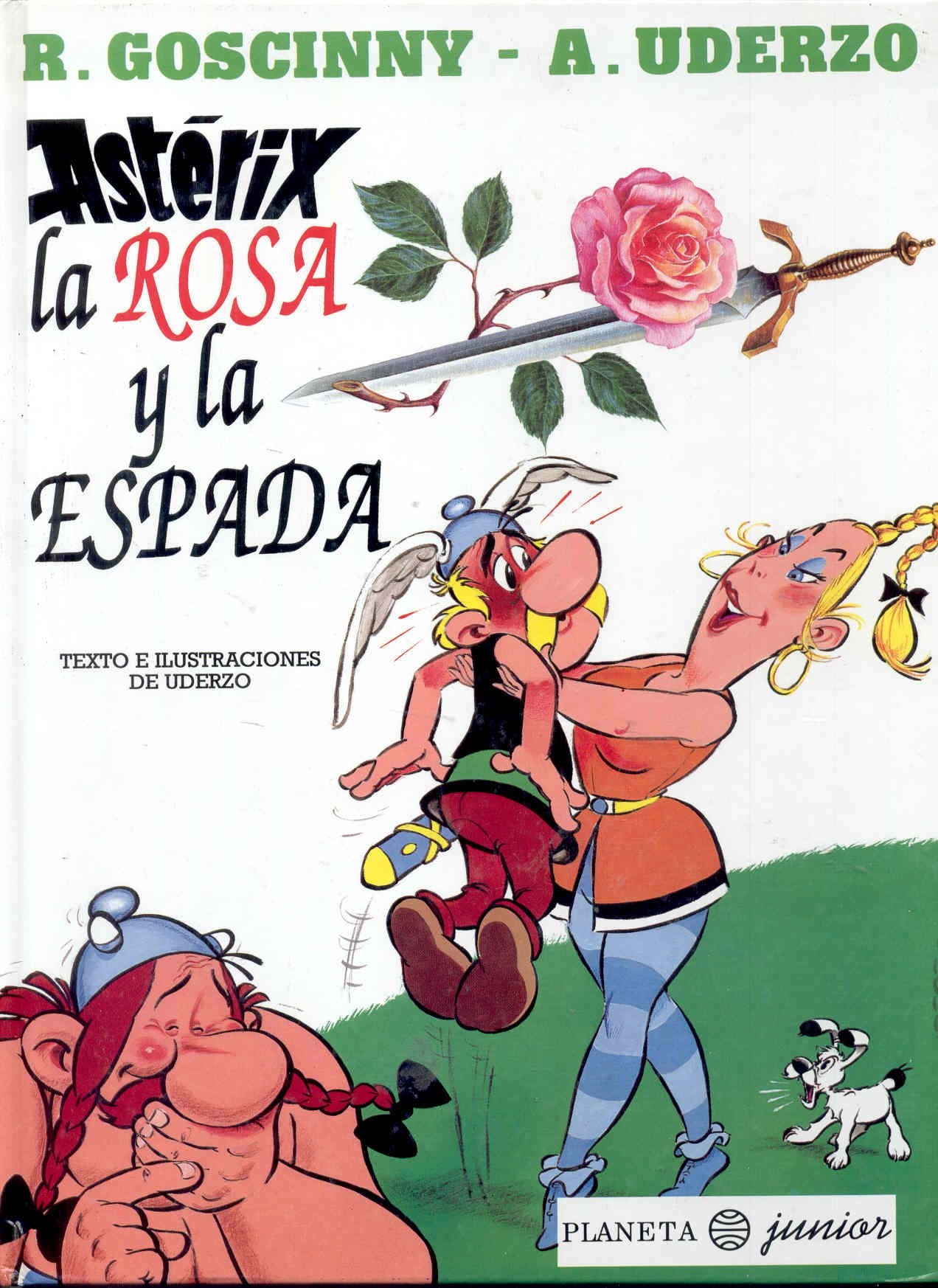 Asterix, la Rosa y la espada Manga