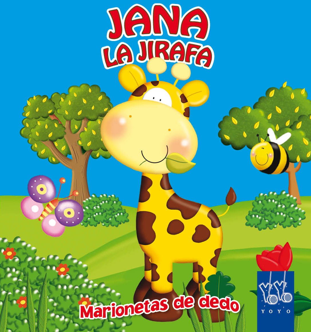Jana la jirafa: Marionetas de dedo (Marionetas dedo) Tiptoi & Games