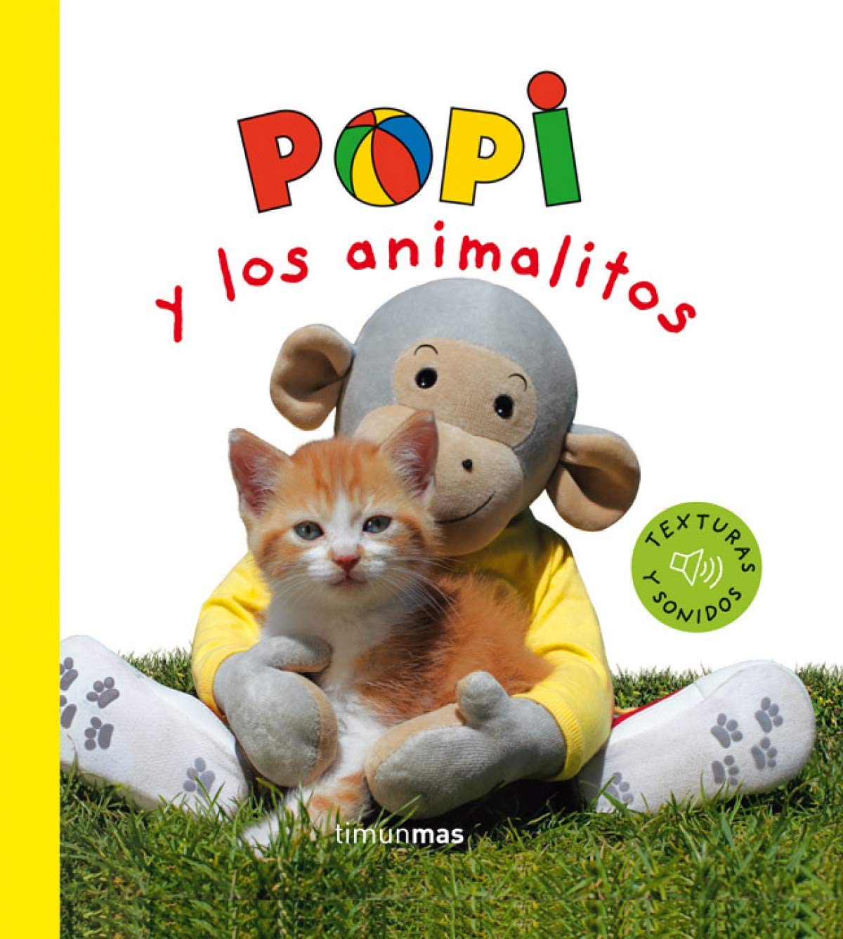 Popi y los animalitos. ¡Texturas y sonidos! book