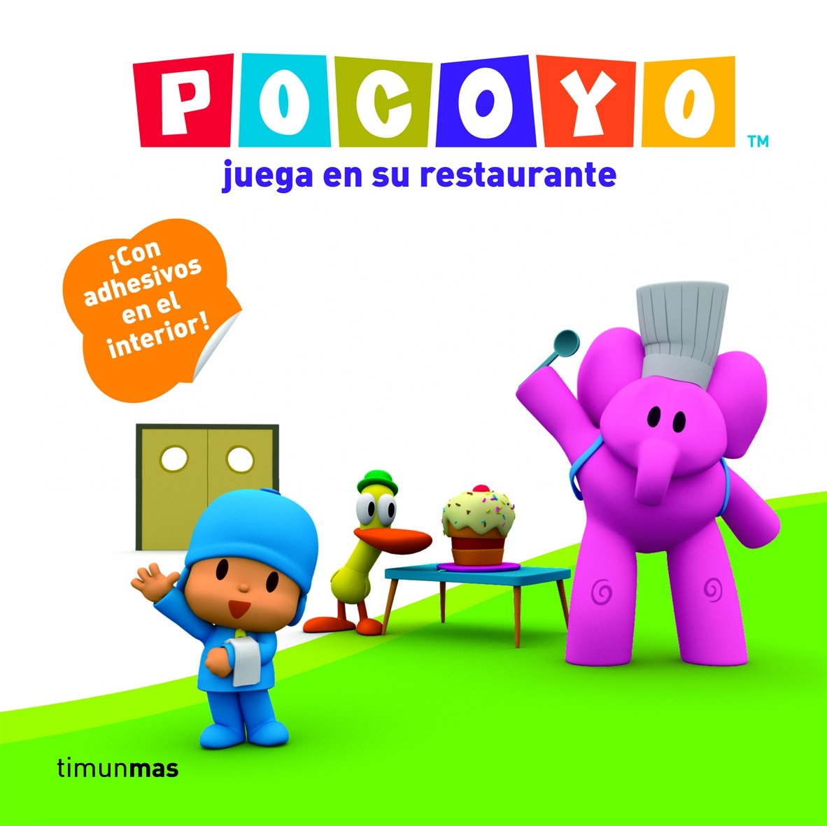 Pocoyó juega en su restaurante: Libro con adhesivos Social Sciences