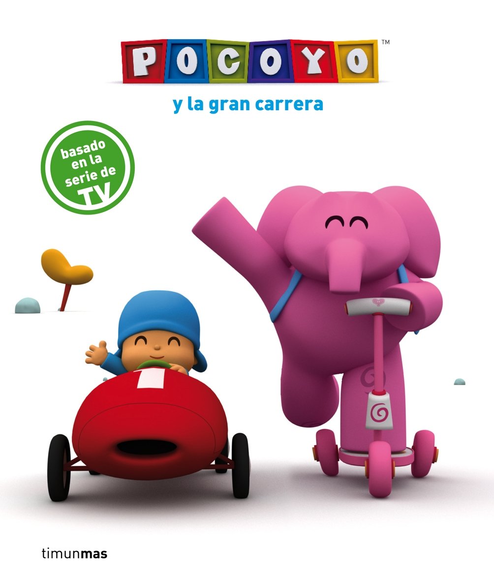Pocoyó y la gran carrera: Cuento y pasatiempos Children's books