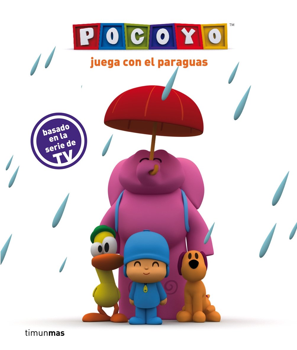 Pocoyó juega con el paraguas: Cuento y pasatiempos Children's books