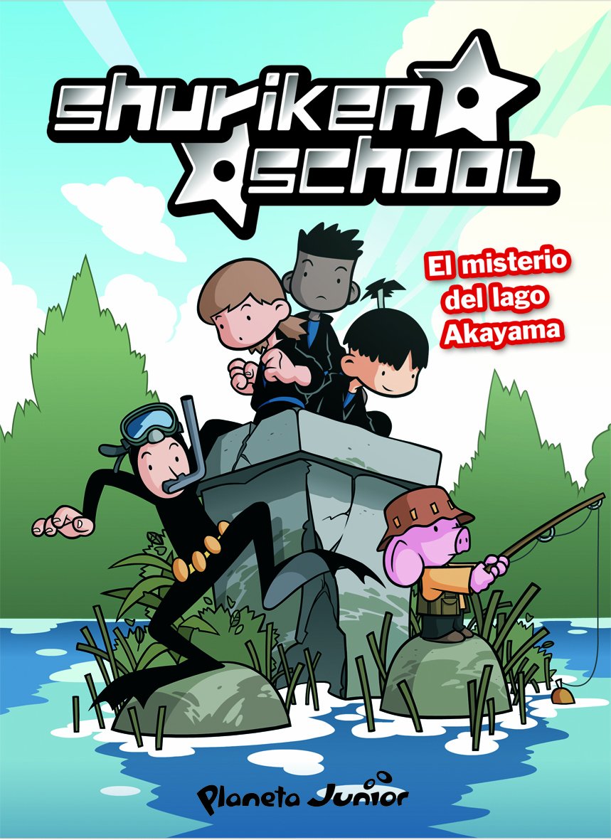 Shuriken School. El misterio del lago Akayama: Shuriken School 2 Manga