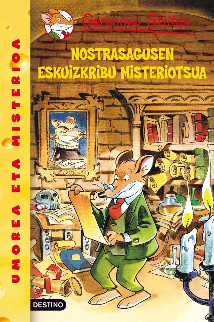 Nostrasagusen eskuizkribu misteriotsua: Geronimo Stilton Euskera 3 book