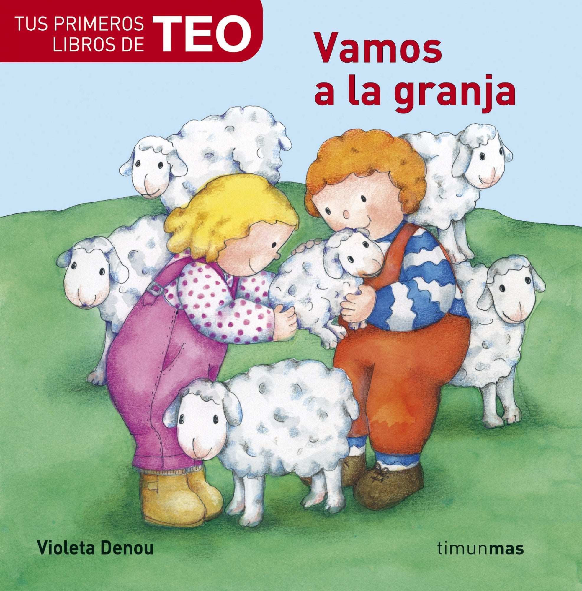 Vamos a la granja (Tus primeros libros de Teo) Children's books