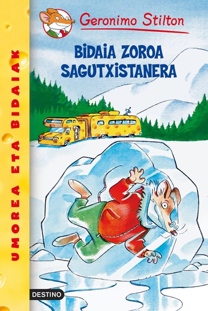 Bidaia zoroa sagutxistanera: Geronimo Stilton Euskera 5 (Libros en euskera, Band 5) Social Sciences