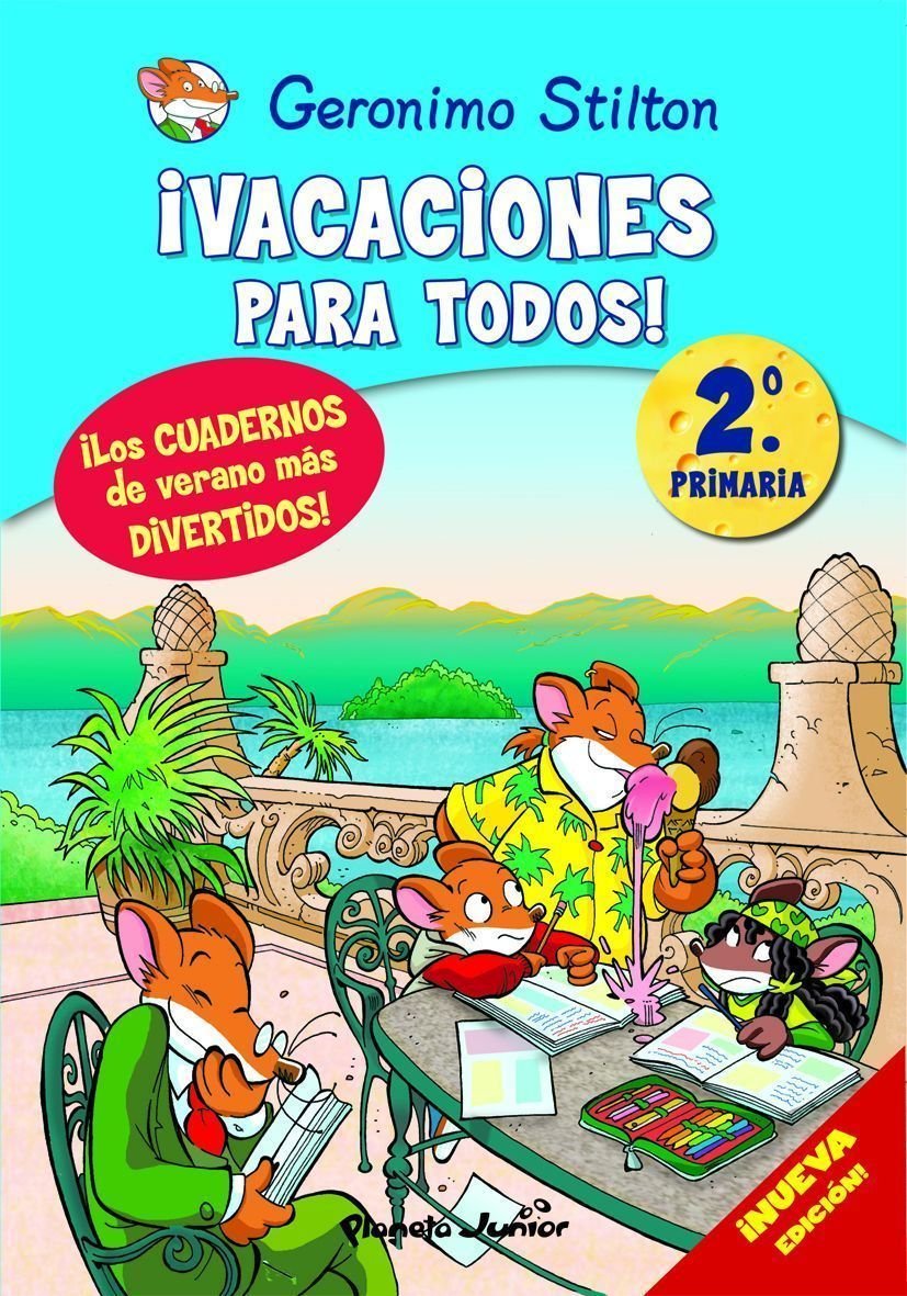 ¡Vacaciones para todos! 2: De segundo a tercero de primaria (Aprende con Stilton, Band 1) Children's books