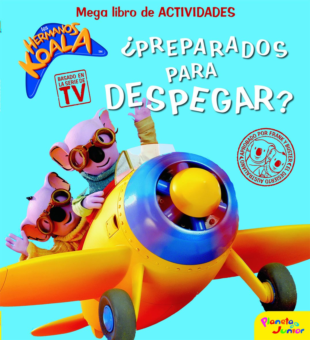 Los Hermanos Koala. Mega libro de actividades: ¡Preparados para despegar! Children's books