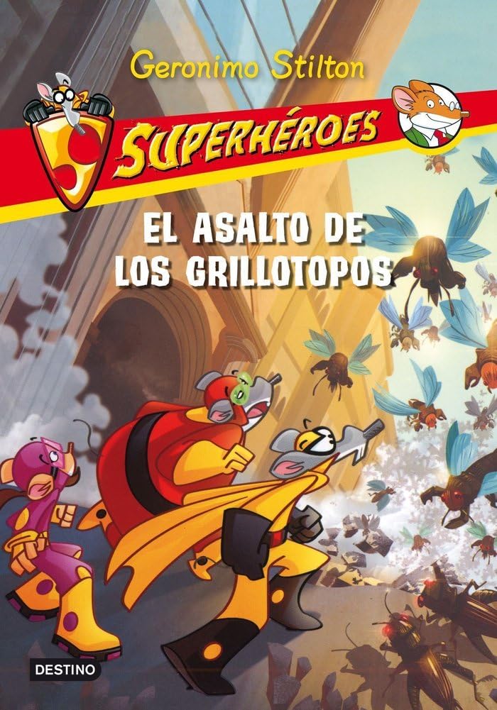 El asalto de los grillotopos: Superhéroes 3 (Geronimo Stilton, Band 3) Social Sciences