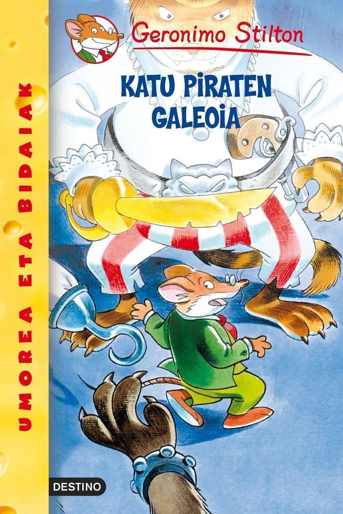 Katu piraten galeoia: Geronimo Stilton Euskera 8 book