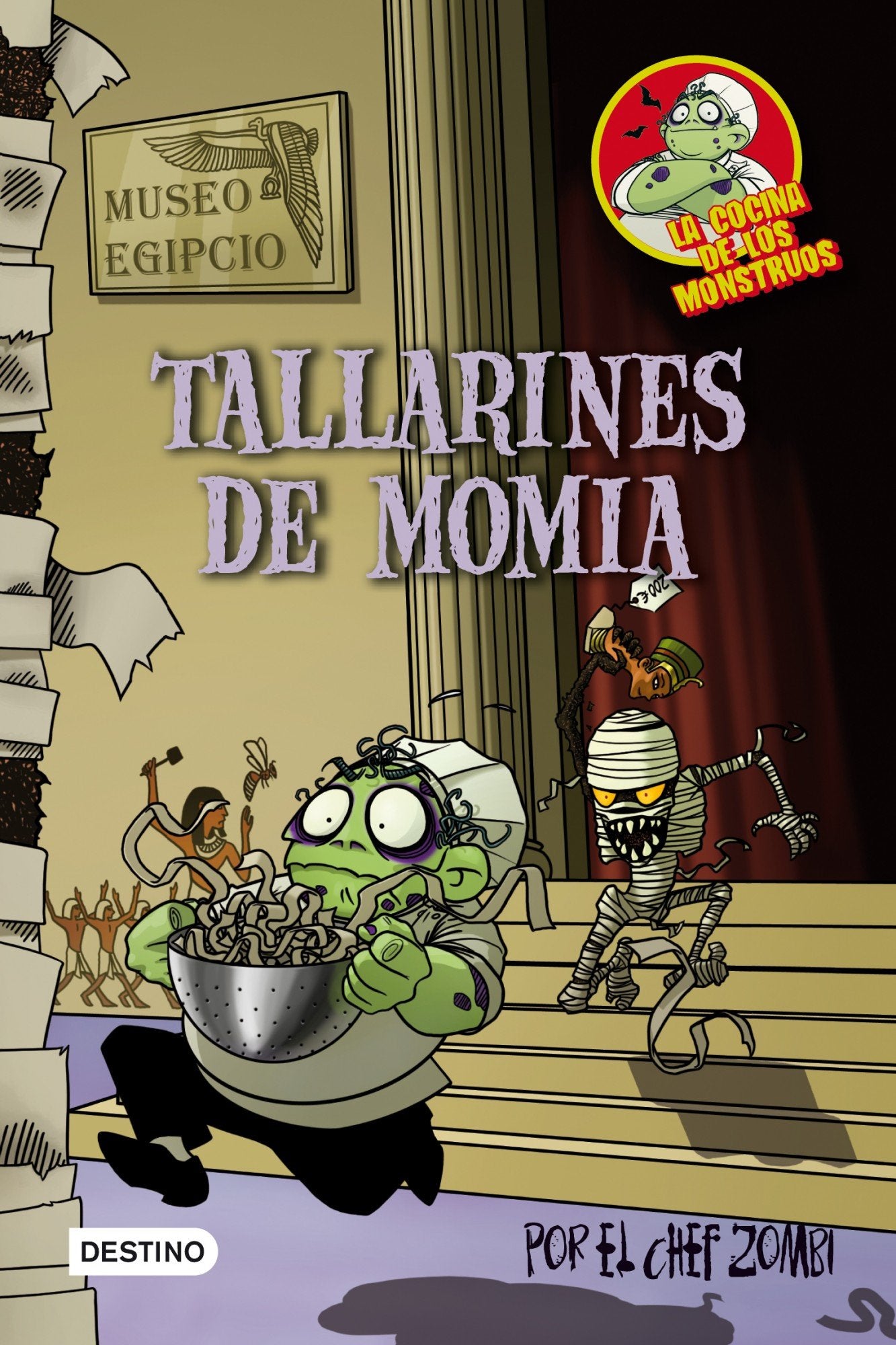 La cocina de los monstruos. Tallarines de momia book