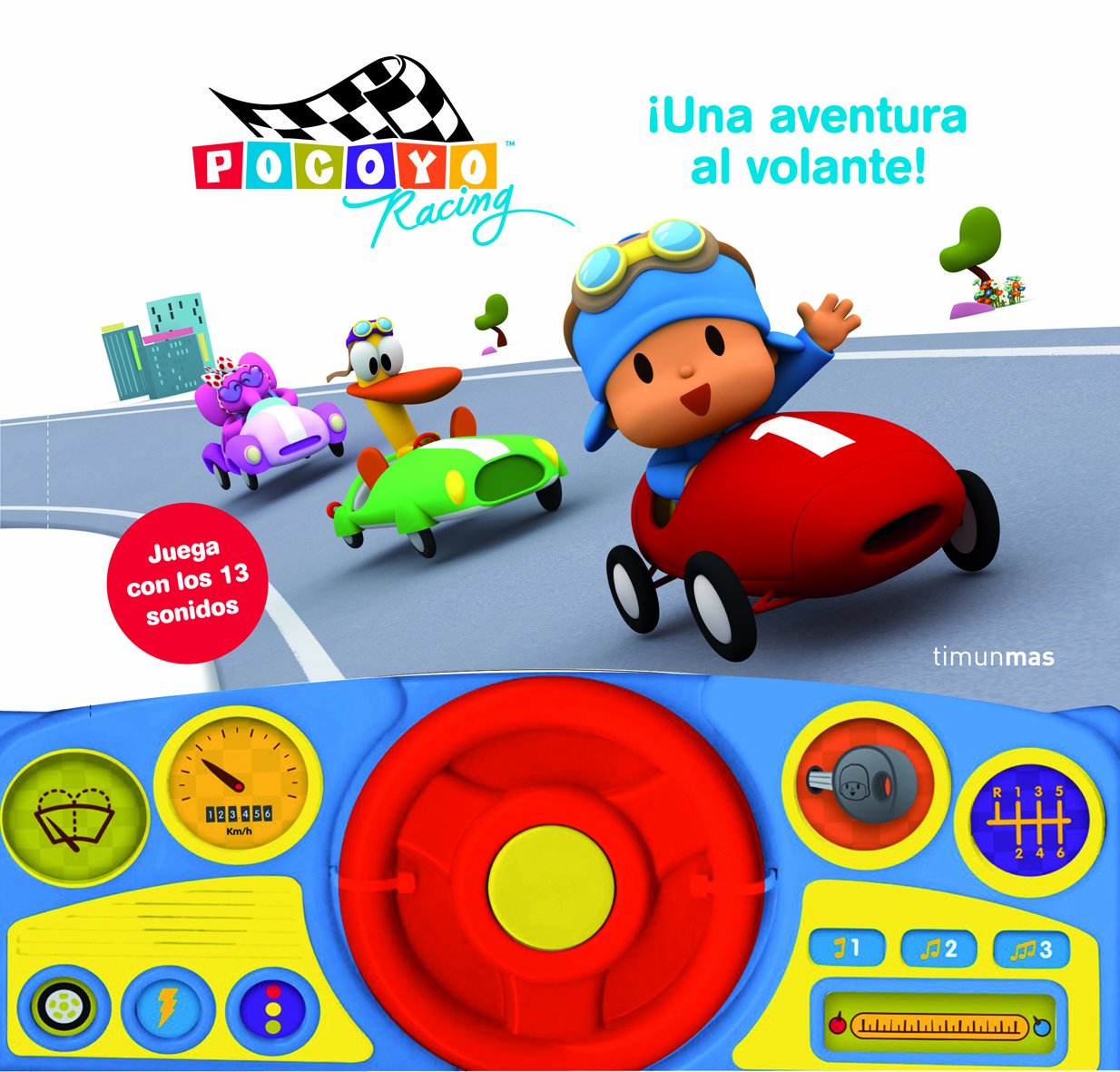 Pocoyó. ¡Una aventura al volante!: Libro coche book