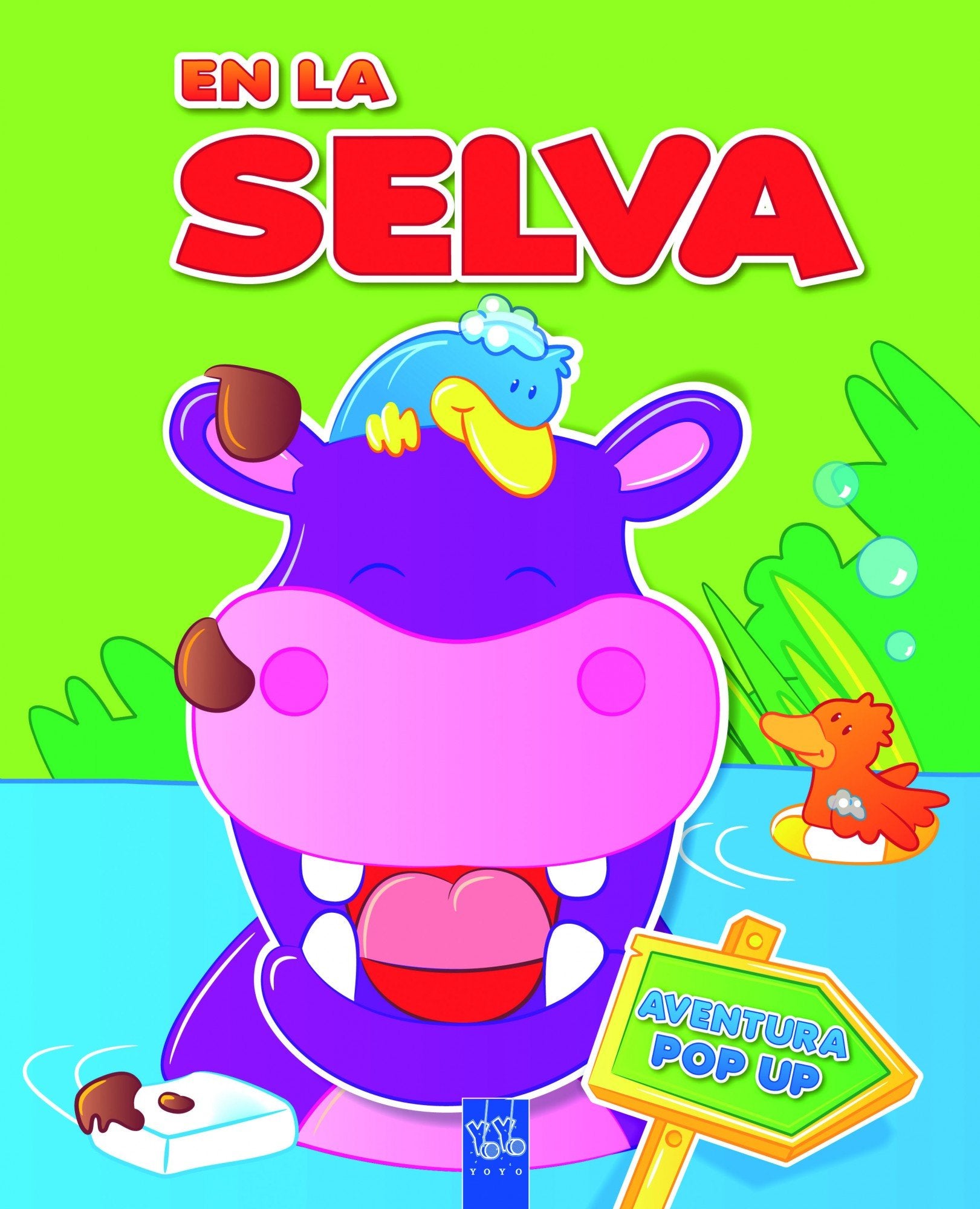 En la selva: Aventura pop-up book