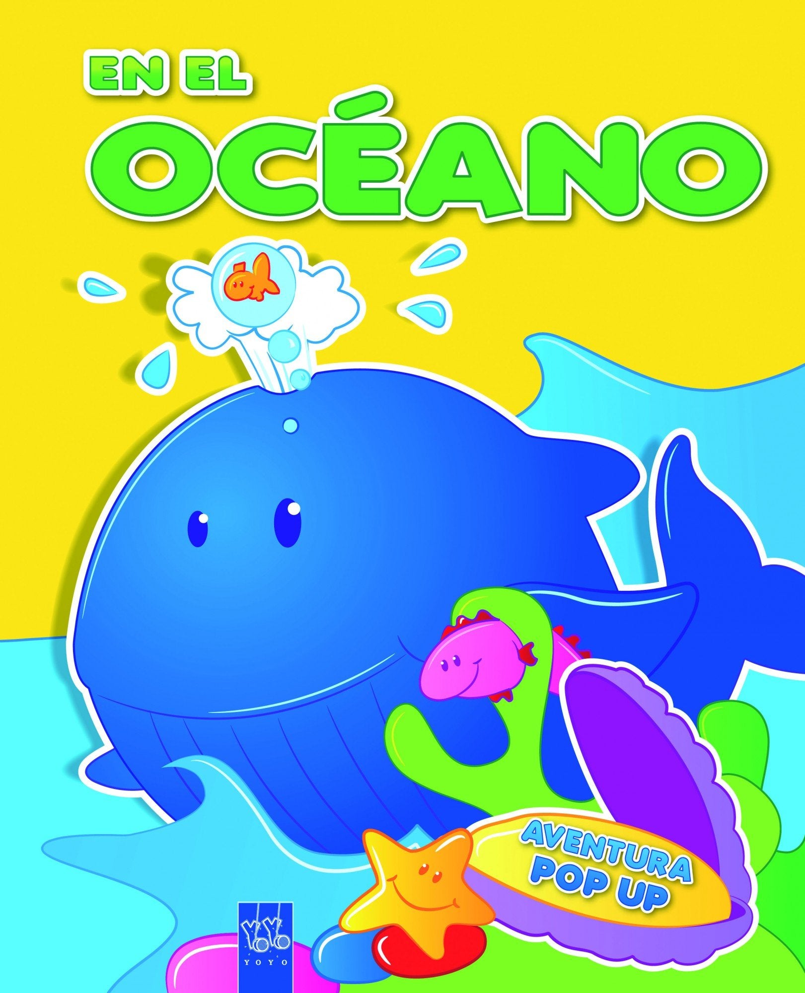 En el océano: Aventura pop-up book