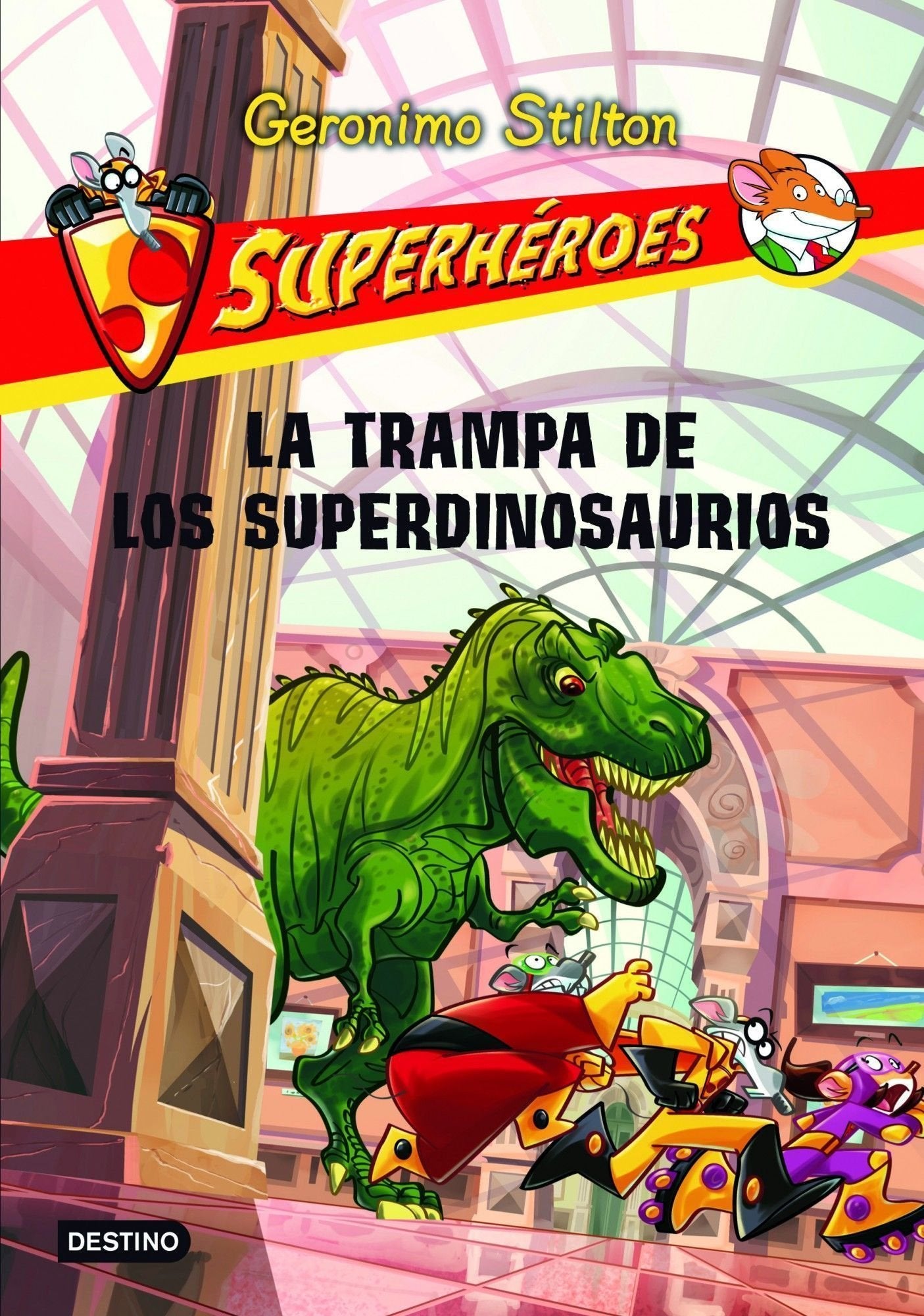 Superhéroes 5. La trampa de los superdinosaurios book