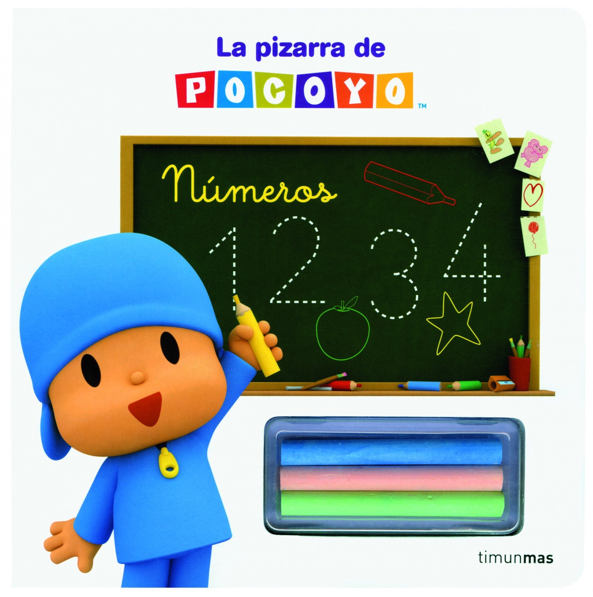 La pizarra de Pocoyó. Números Social Sciences