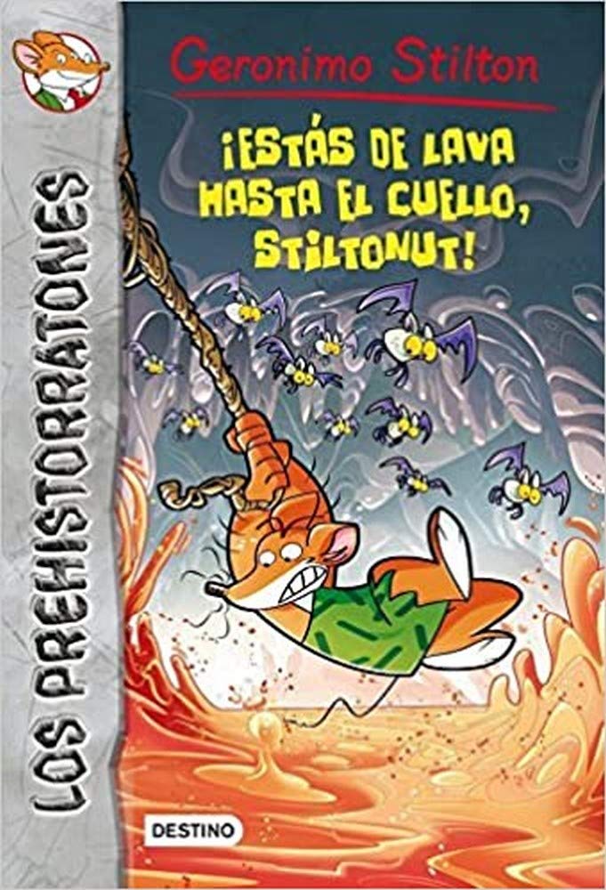 Estas de lava hasta el cuello, stiltonut! / Help, I'm in Hot Lava! book