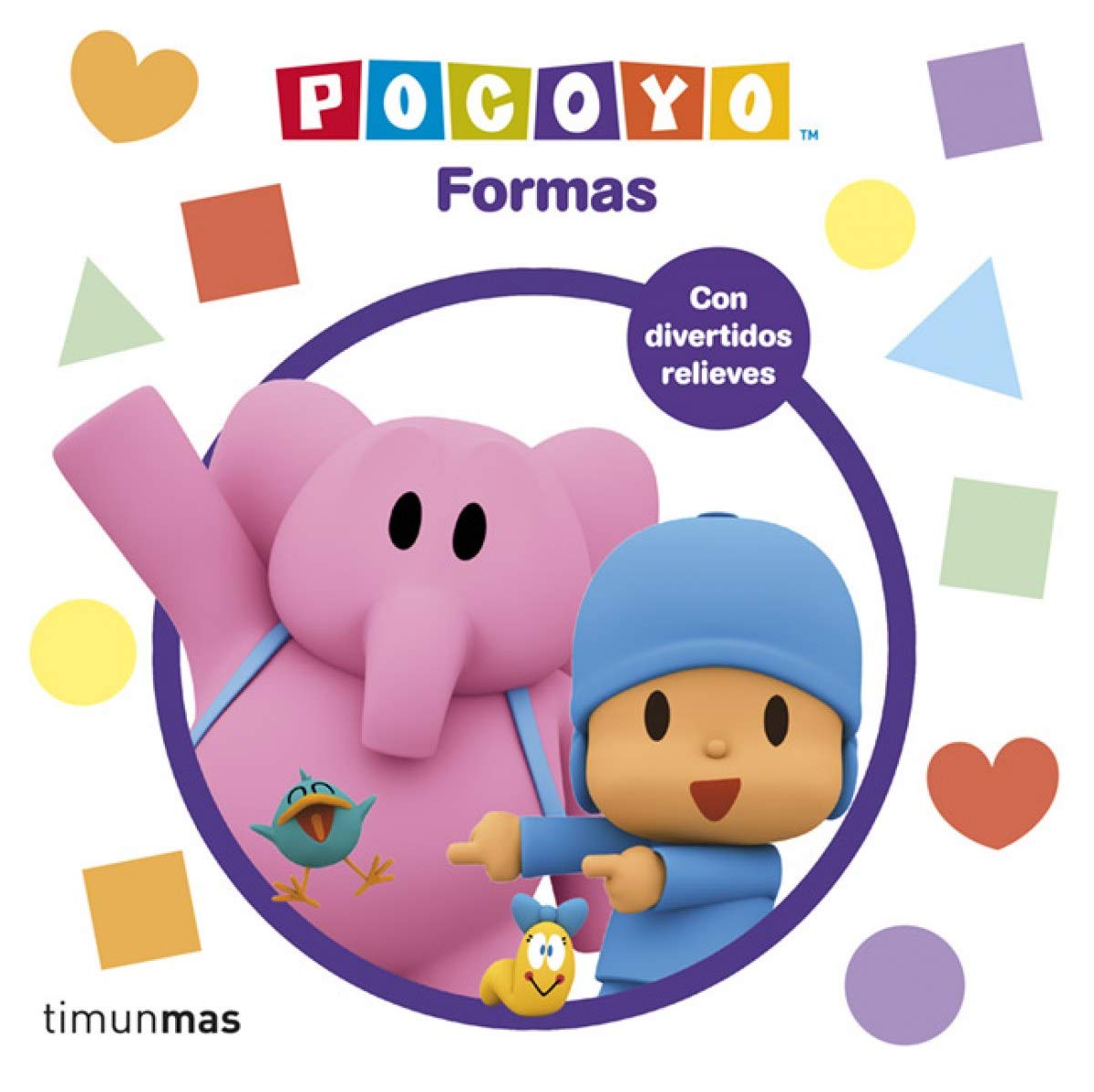Pocoyó. Formas: Con divertidos relieves Social Sciences