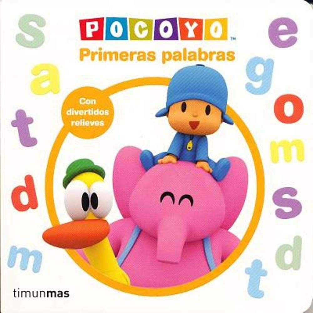 Pocoyó. Primeras palabras: Con divertidos relieves Social Sciences