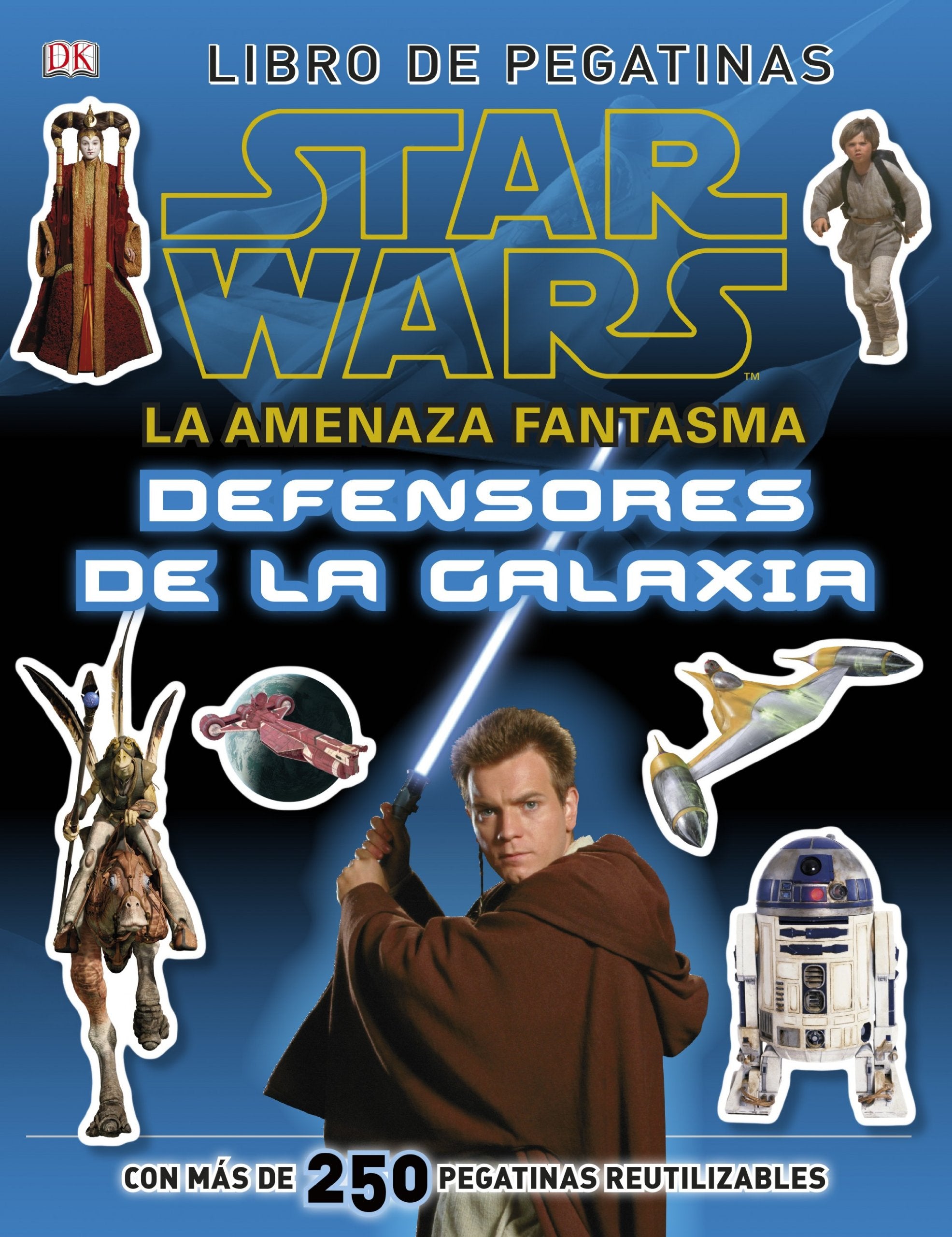 Star Wars, La amenaza fantasma, defensores de la galaxia: Libro de pegatinas Social Sciences