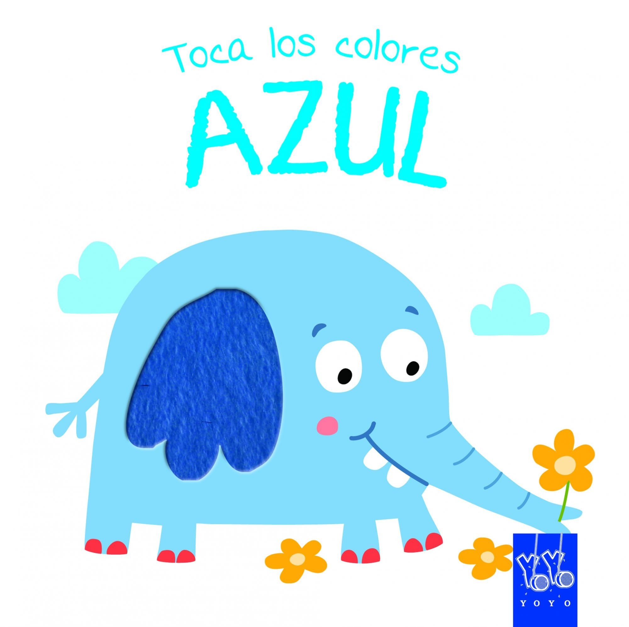 Toca los colores. Azul: Con texturas book