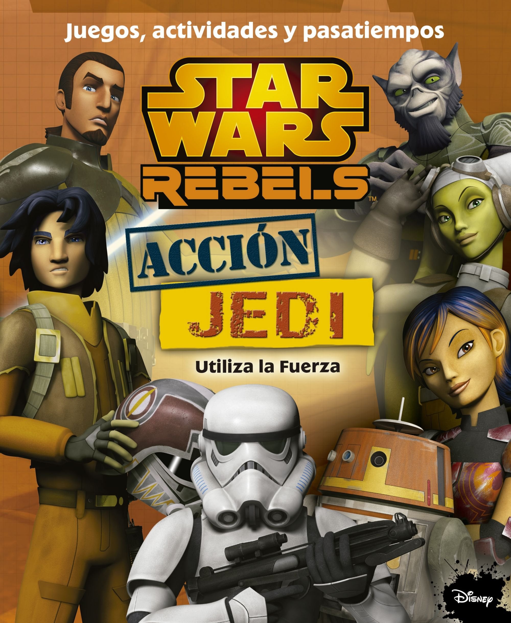 Star Wars Rebels. Acción Jedi. Juegos, actividades y pasatiempos book