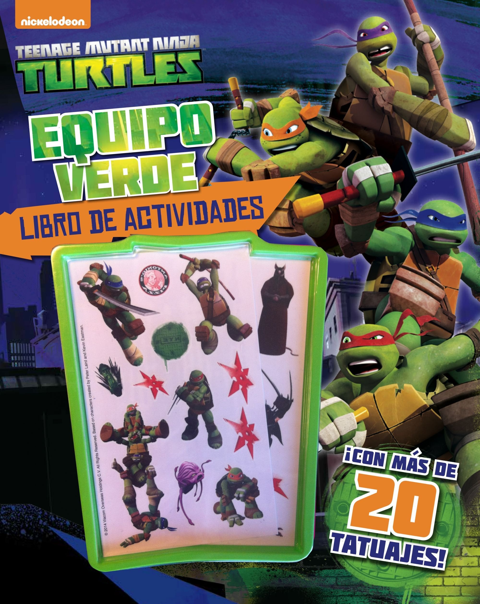 Las Tortugas Ninja. Equipo verde : libro de actividades Social Sciences