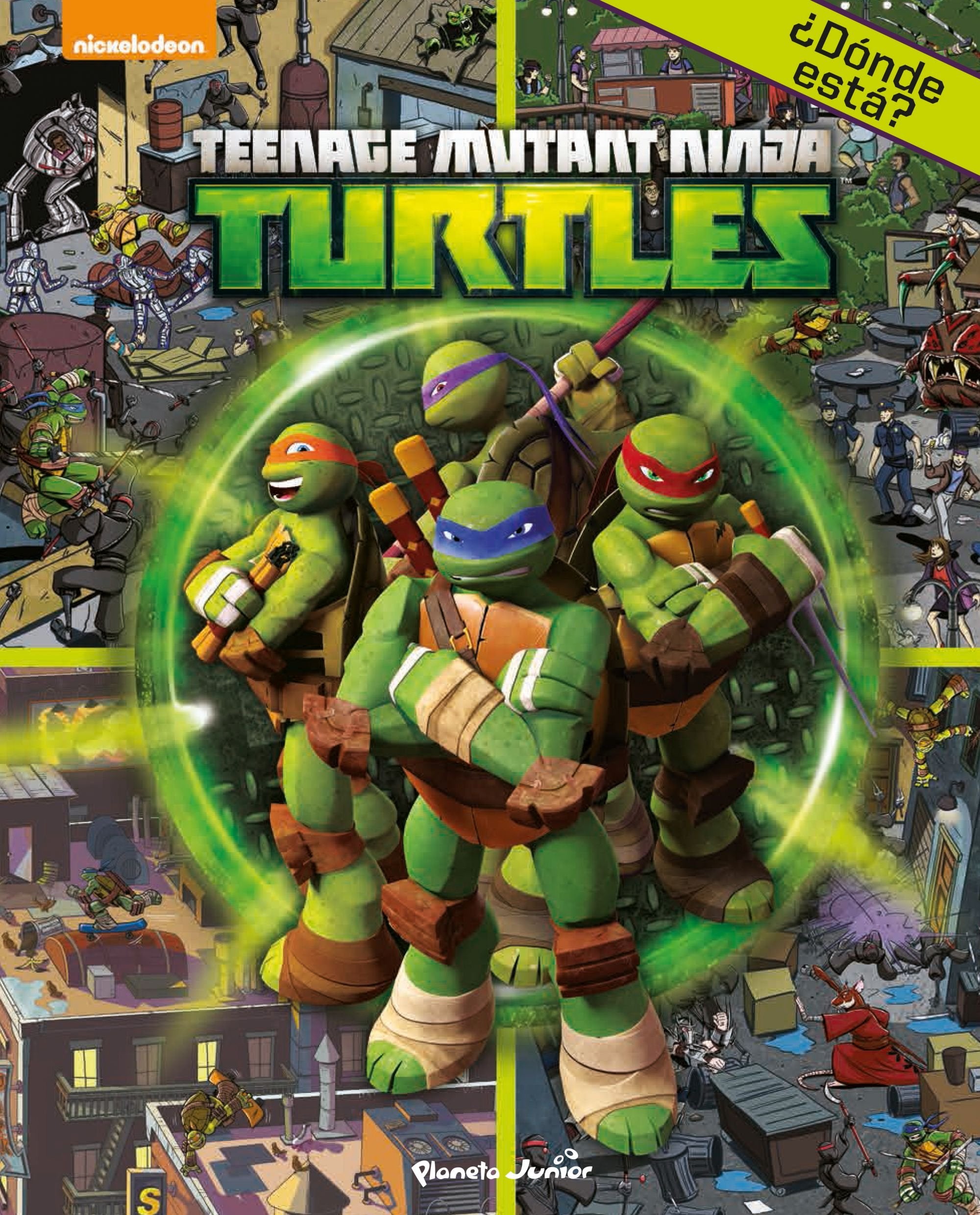 Las Tortugas Ninja. ¿Dónde está? Tiptoi & Games