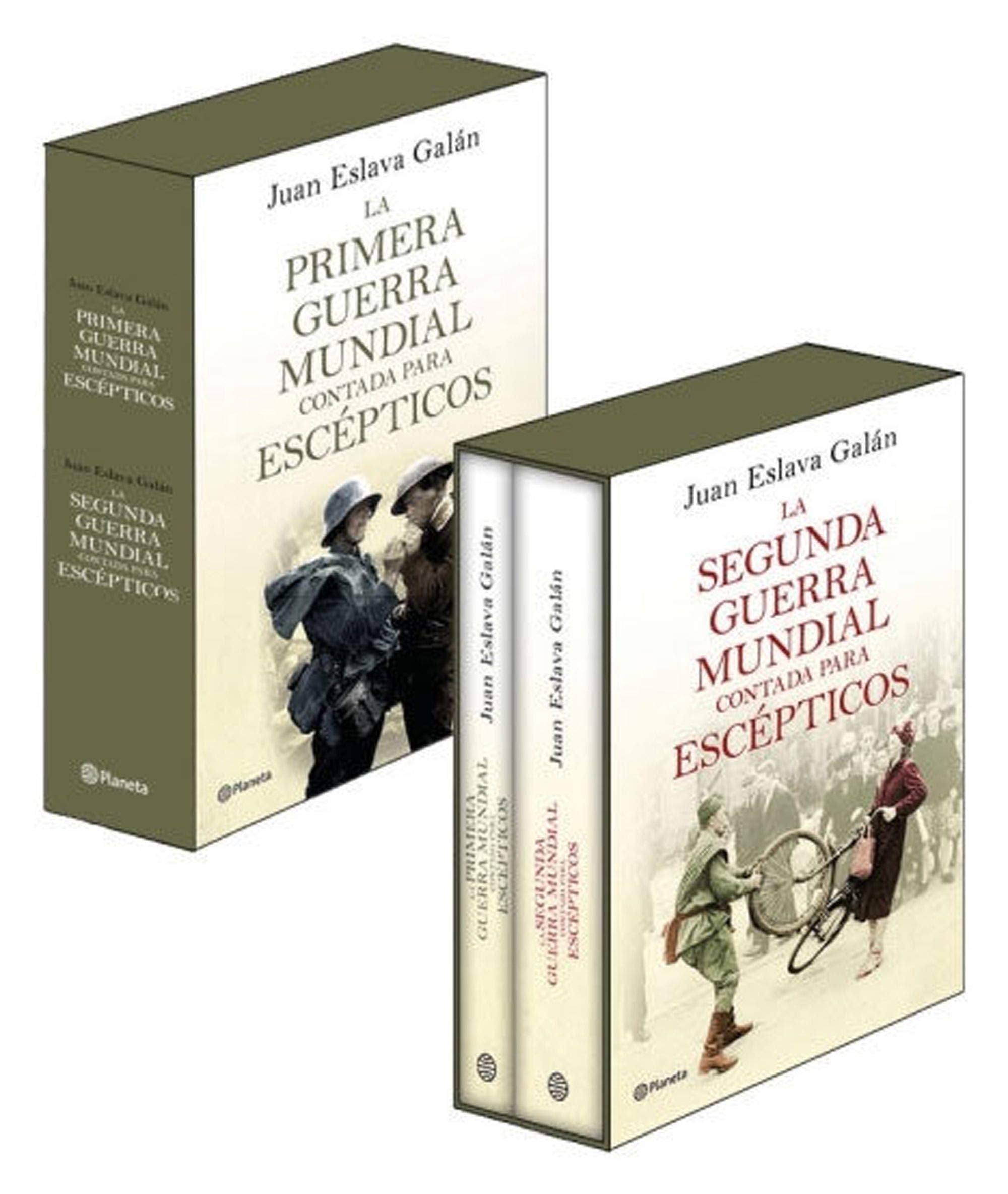 Pack estuche La primera y segunda guerra mundial contada para escépticos (No Ficción) Social Sciences