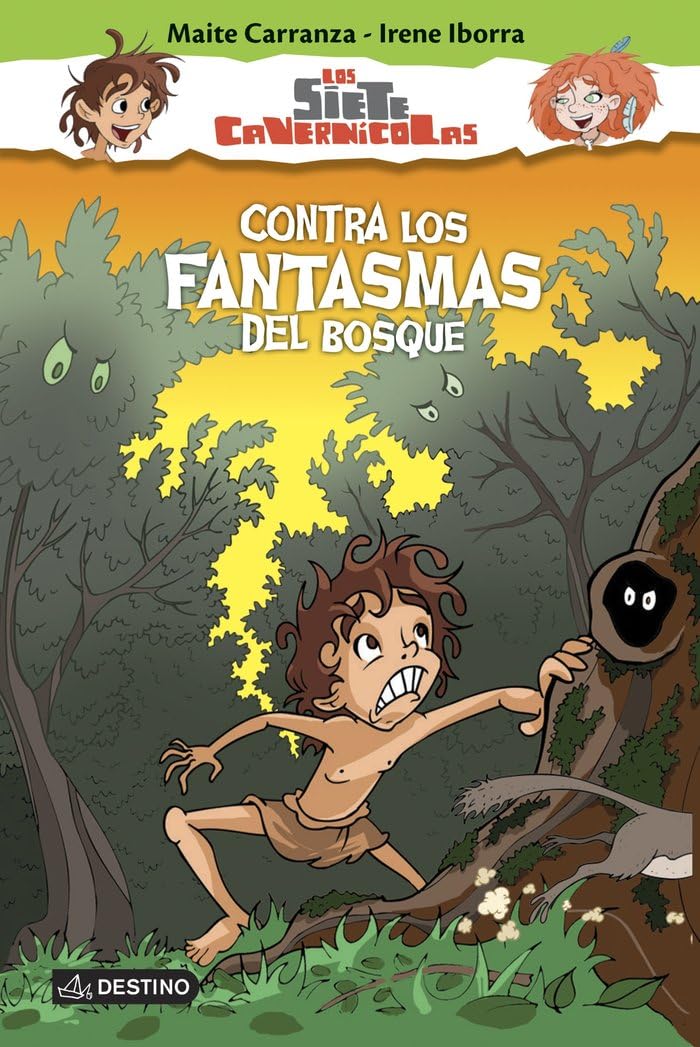 Los siete cavernícolas 3. Contra los fantasmas del bosque book