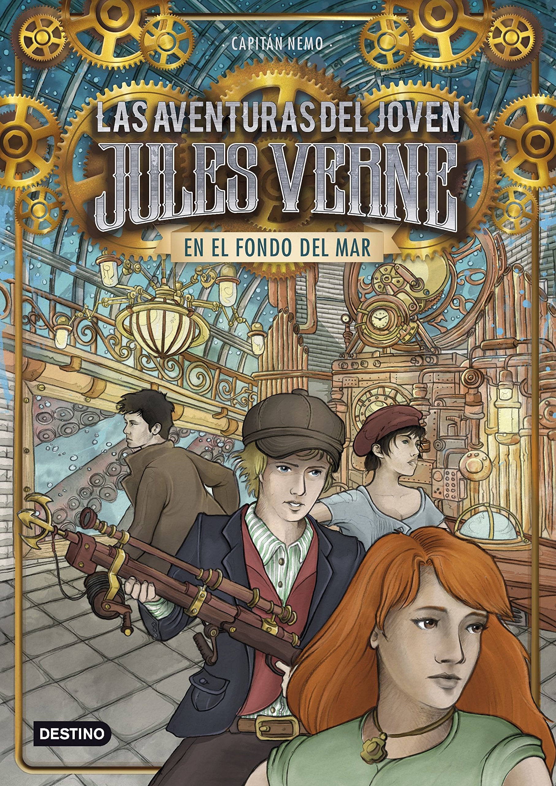 En el fondo del mar: Las aventuras del joven Jules Verne 4 book