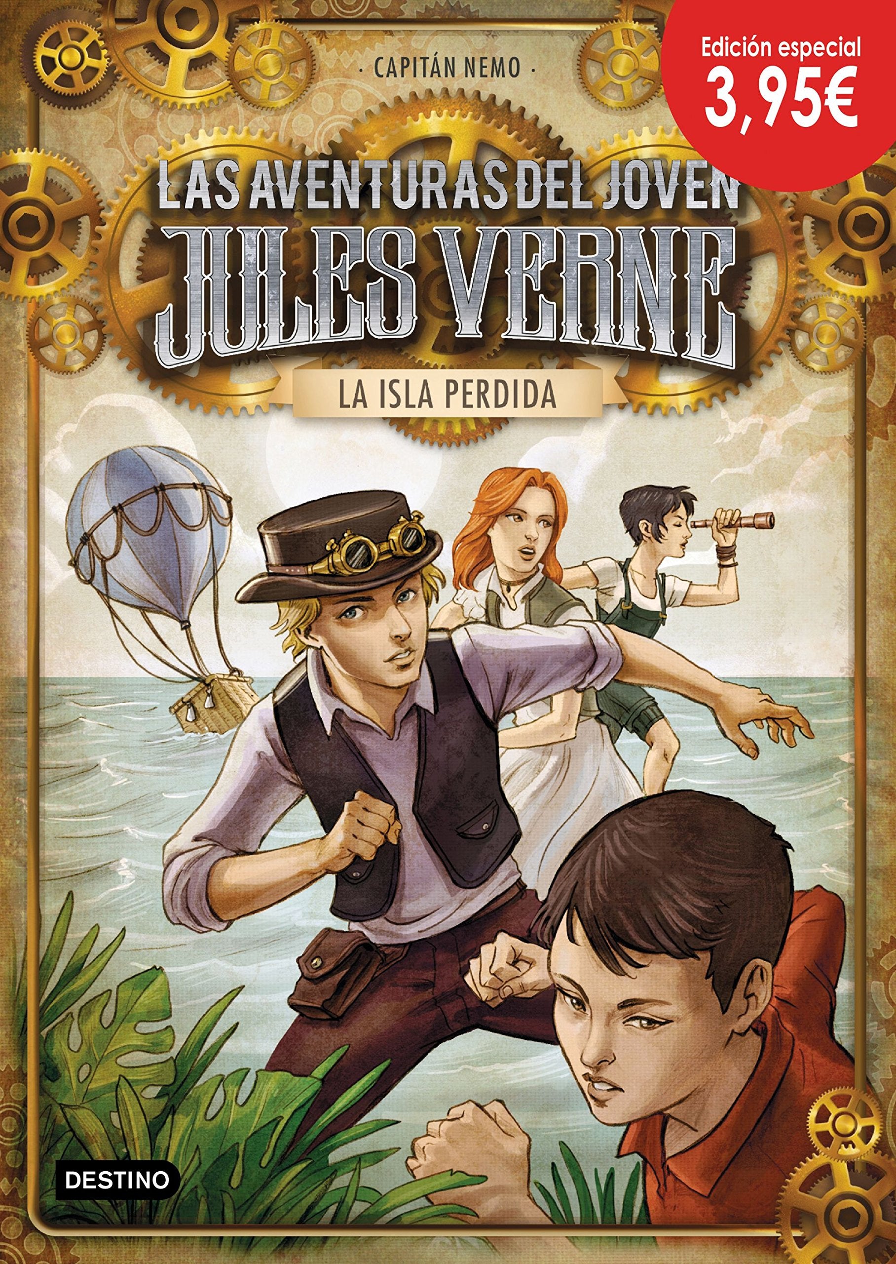 La isla perdida. Edición especial 3,95: Las aventuras del joven Jules Verne Novels & Short Stories