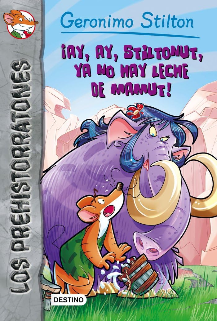 ¡Ay, ay, Stiltonut, ya no hay leche de mamut!/ A Mammoth Mystery book