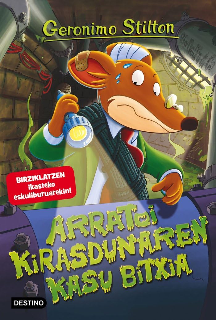Geronimo Stilton 22. Arratoi kirasdunaren kasu bitxia: Geronimo Stilton Euskera 22 (Libros en euskera, Band 22) Social Sciences