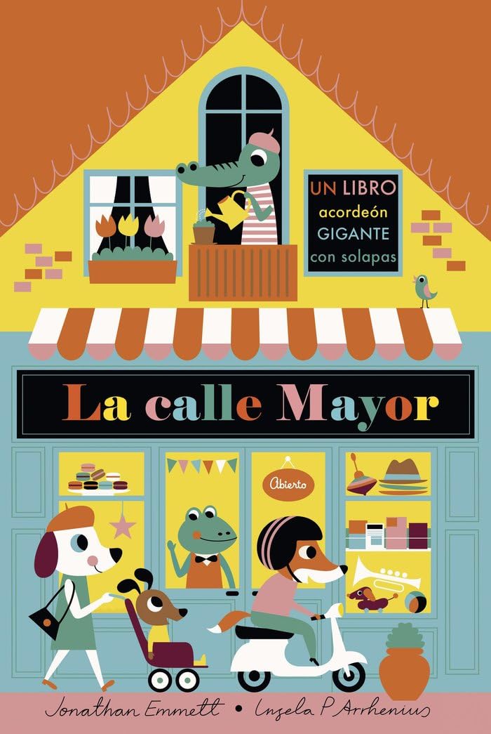 La calle Mayor. Libro desplegable book