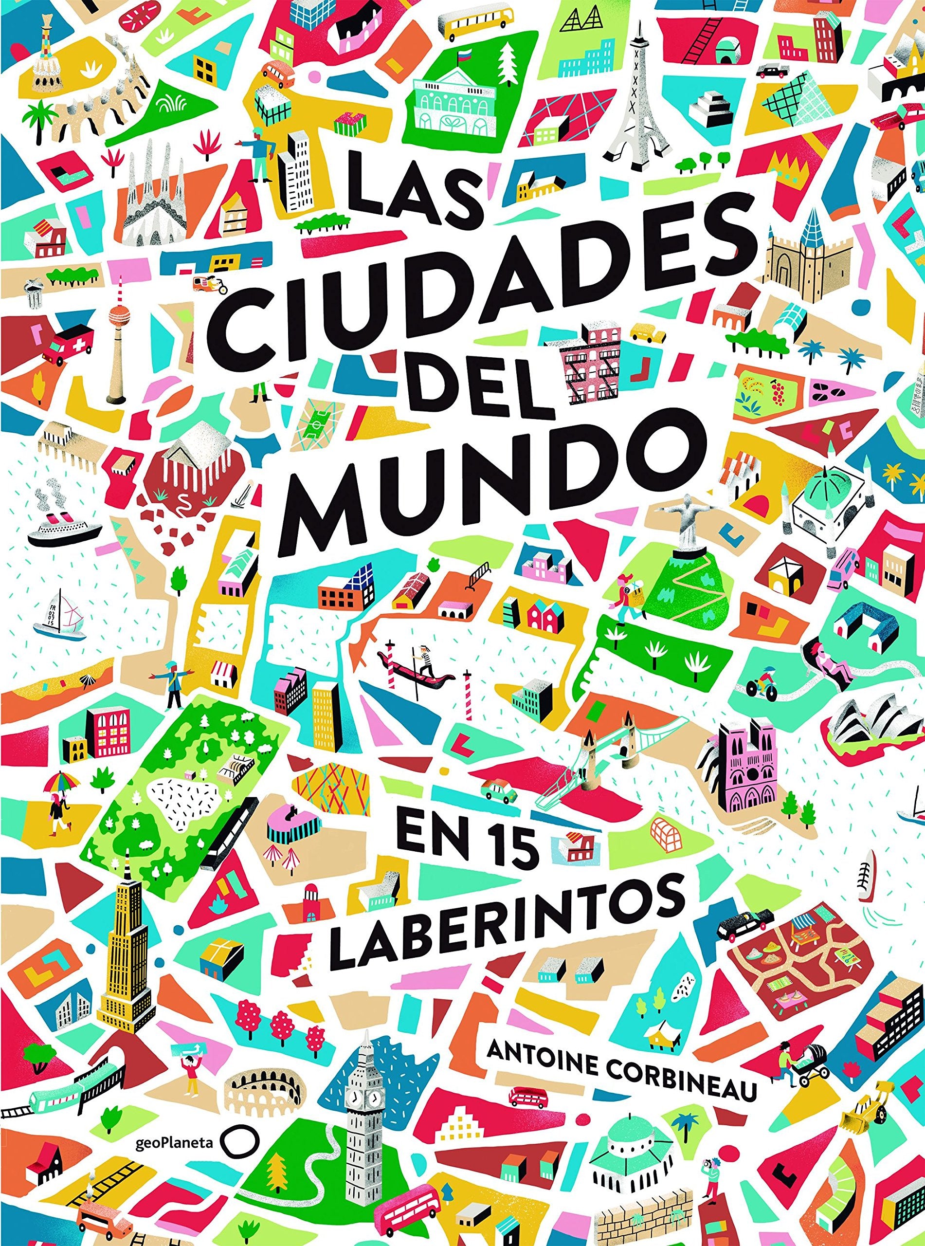 Las ciudades del mundo en 15 laberintos book