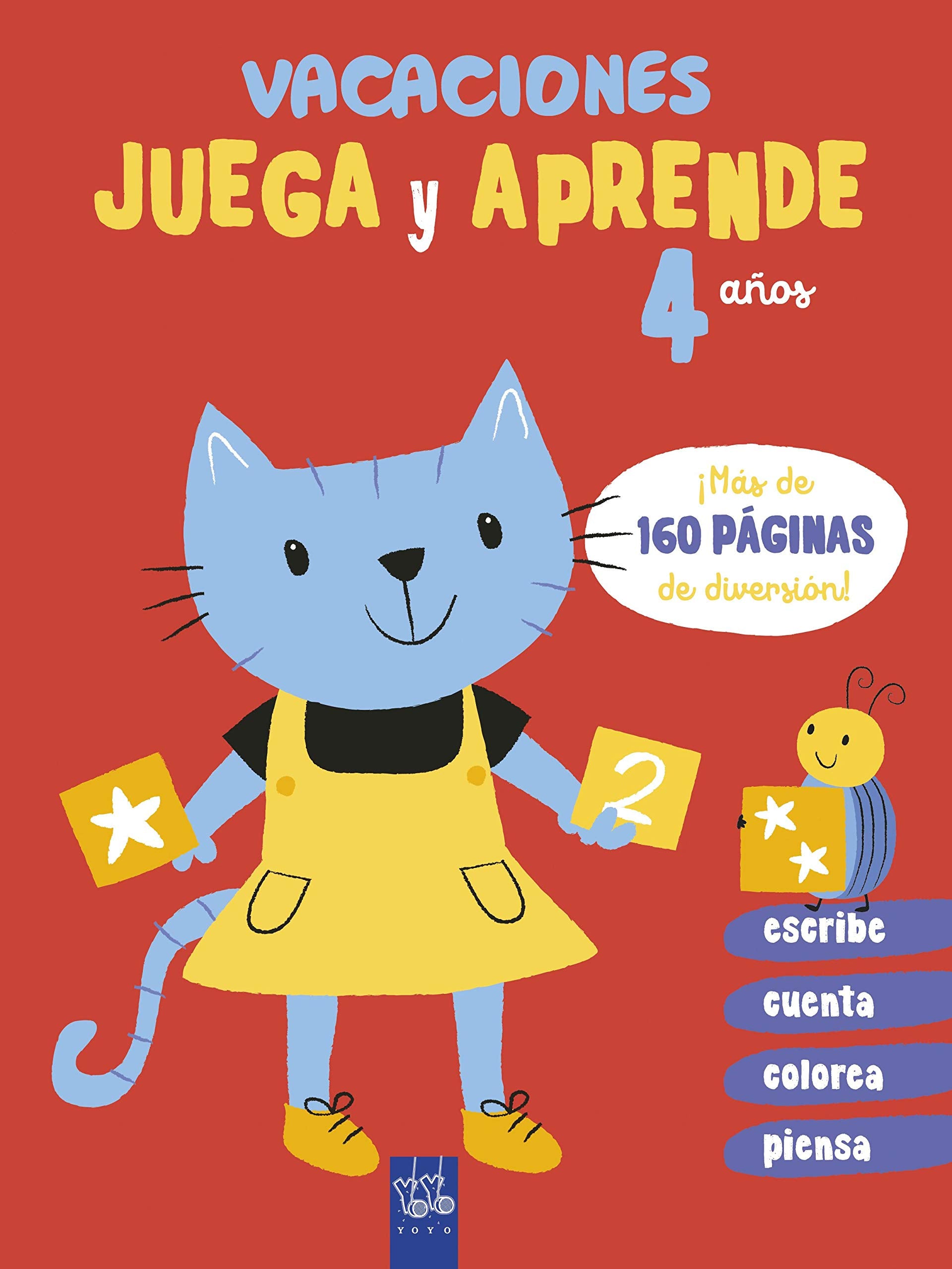 Vacaciones. Juega y aprende. 4 años book
