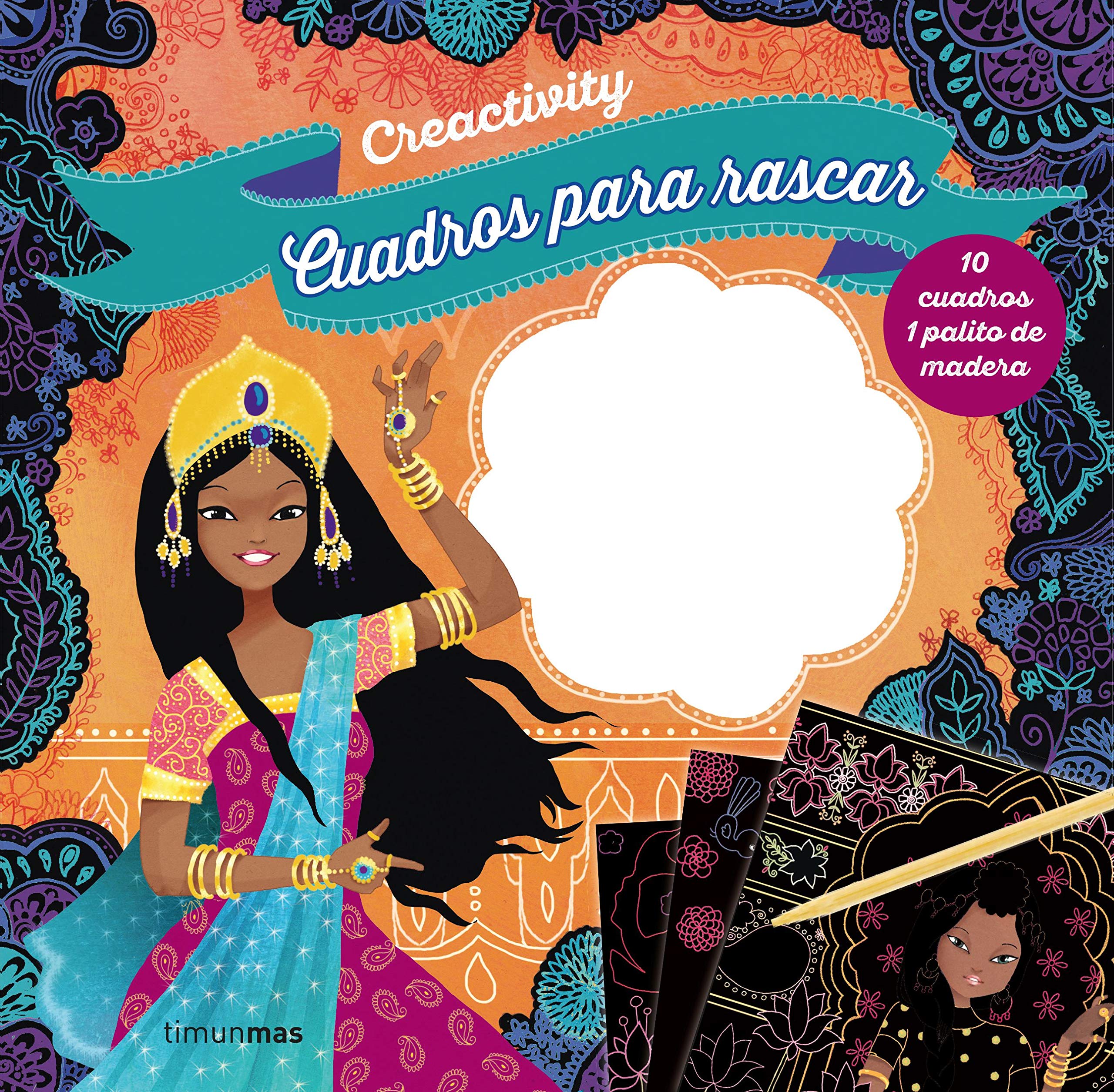 Cuadros para rascar : princesas del mundo Lifestyle