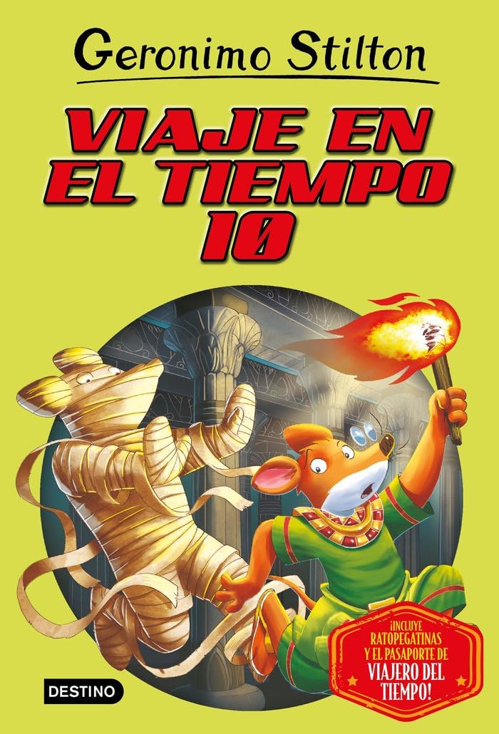 Viaje en el tiempo 10 (Geronimo Stilton, Band 10) Novels & Short Stories