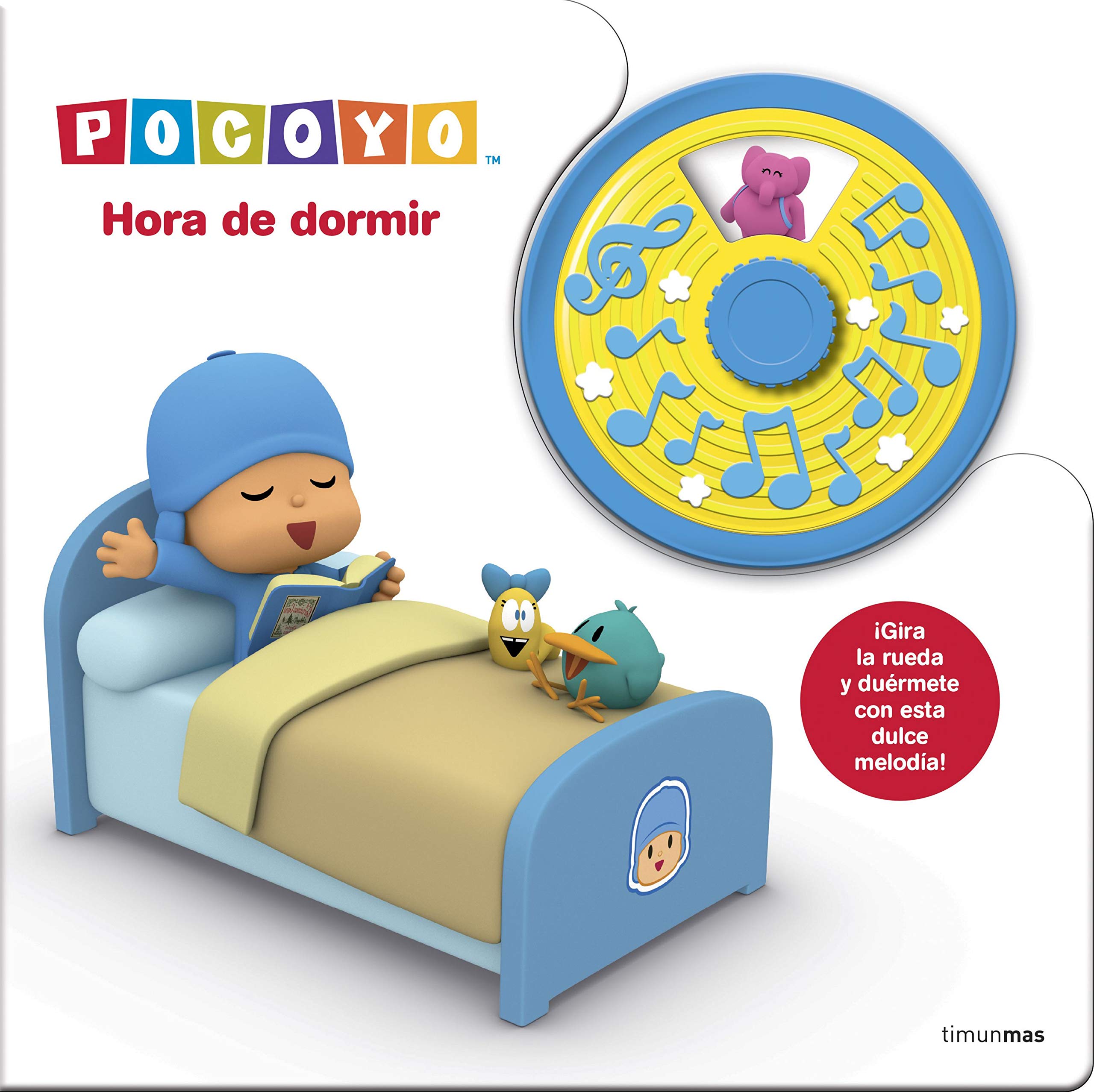 Pocoyó. Hora de dormir: ¡Gira la rueda y duérmete con esta dulce melodía! Tiptoi & Games