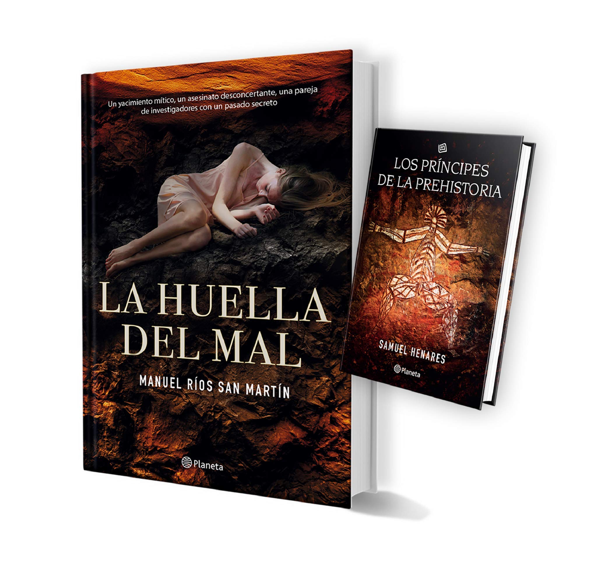 Pack TC La huella del mal + Los príncipes de la prehistoria (Autores Españoles e Iberoamericanos) Contemporary literature