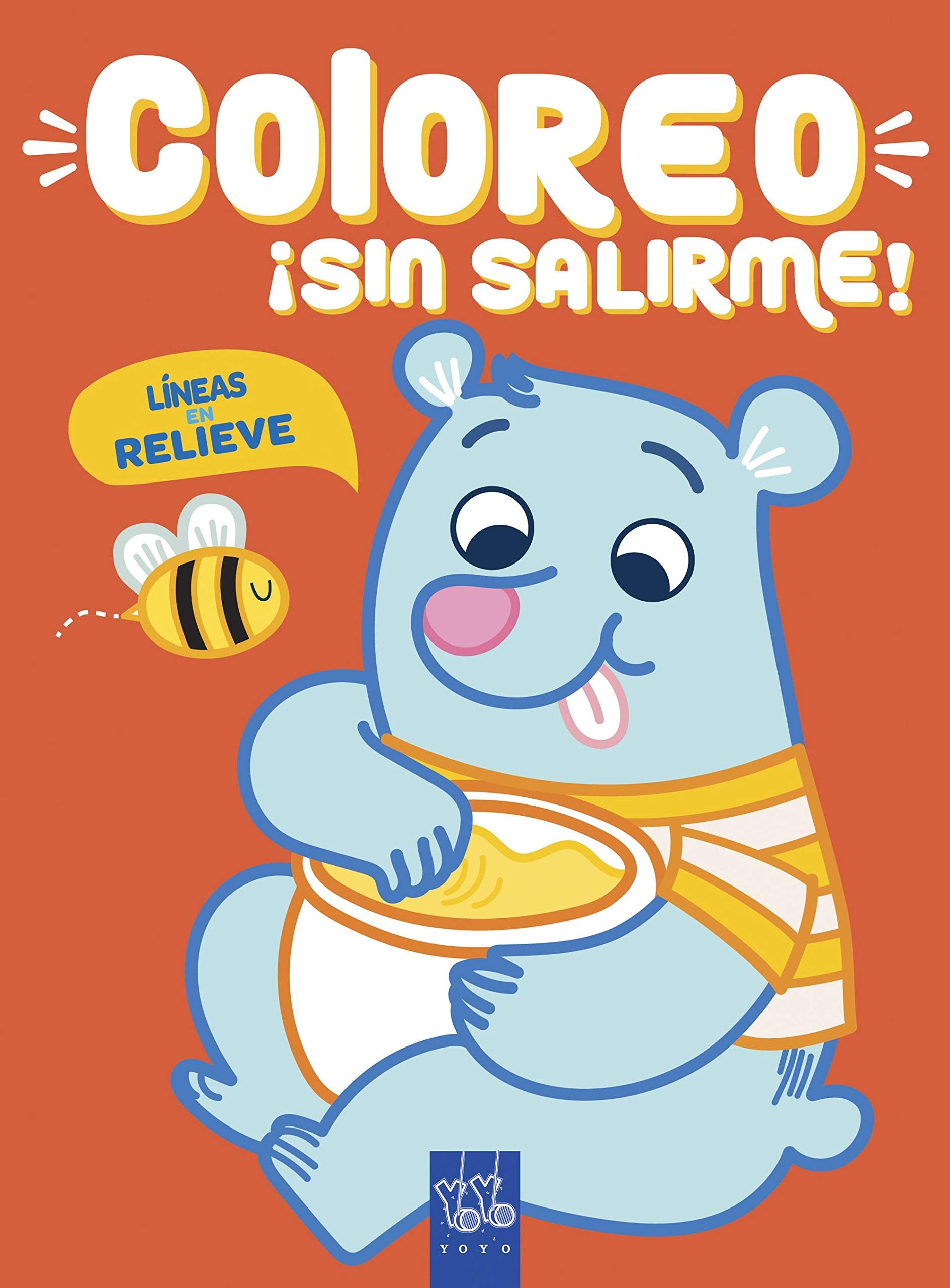 Coloreo ¡sin salirme! Oso: Líneas en relieve Tiptoi & Games