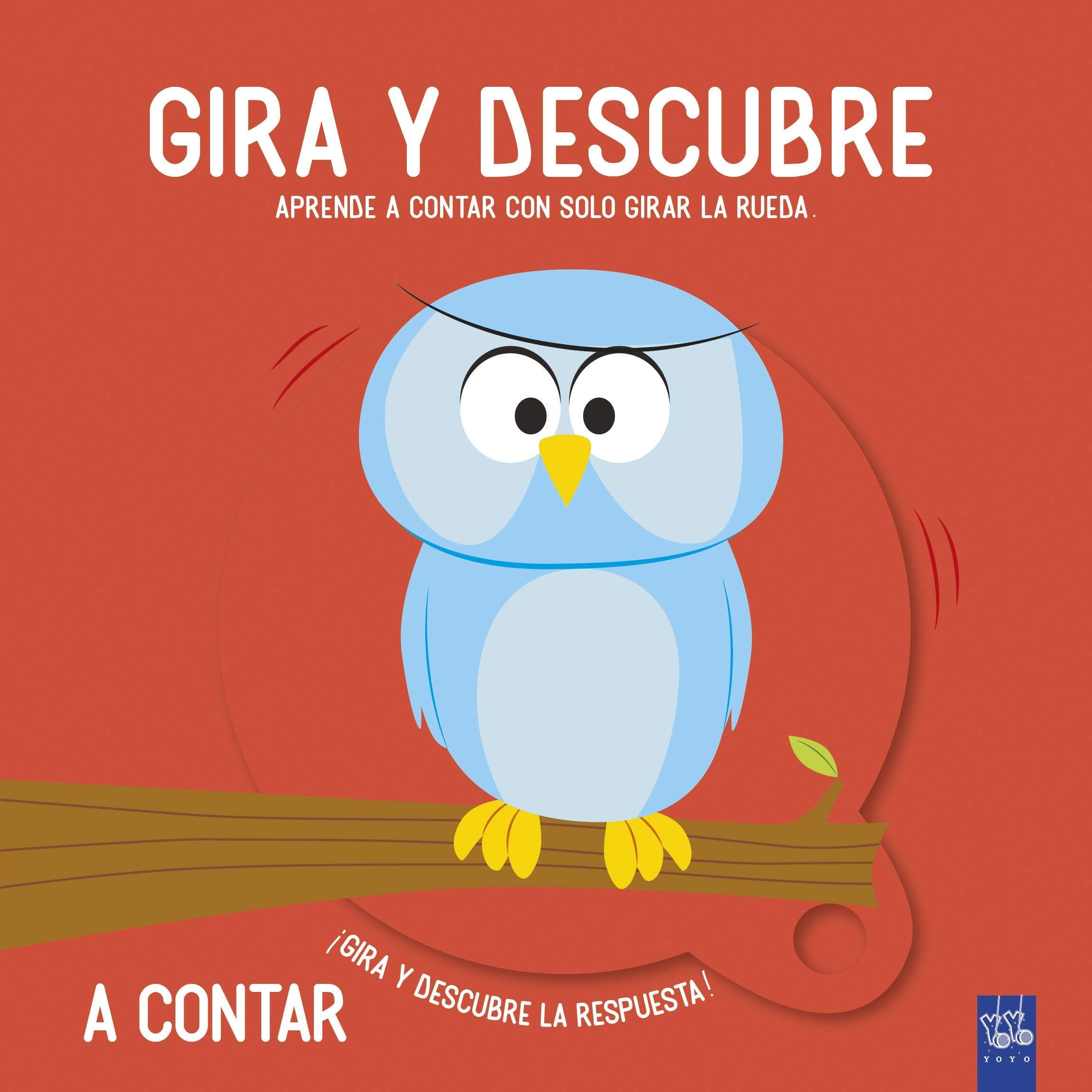 Gira y descubre. A contar book