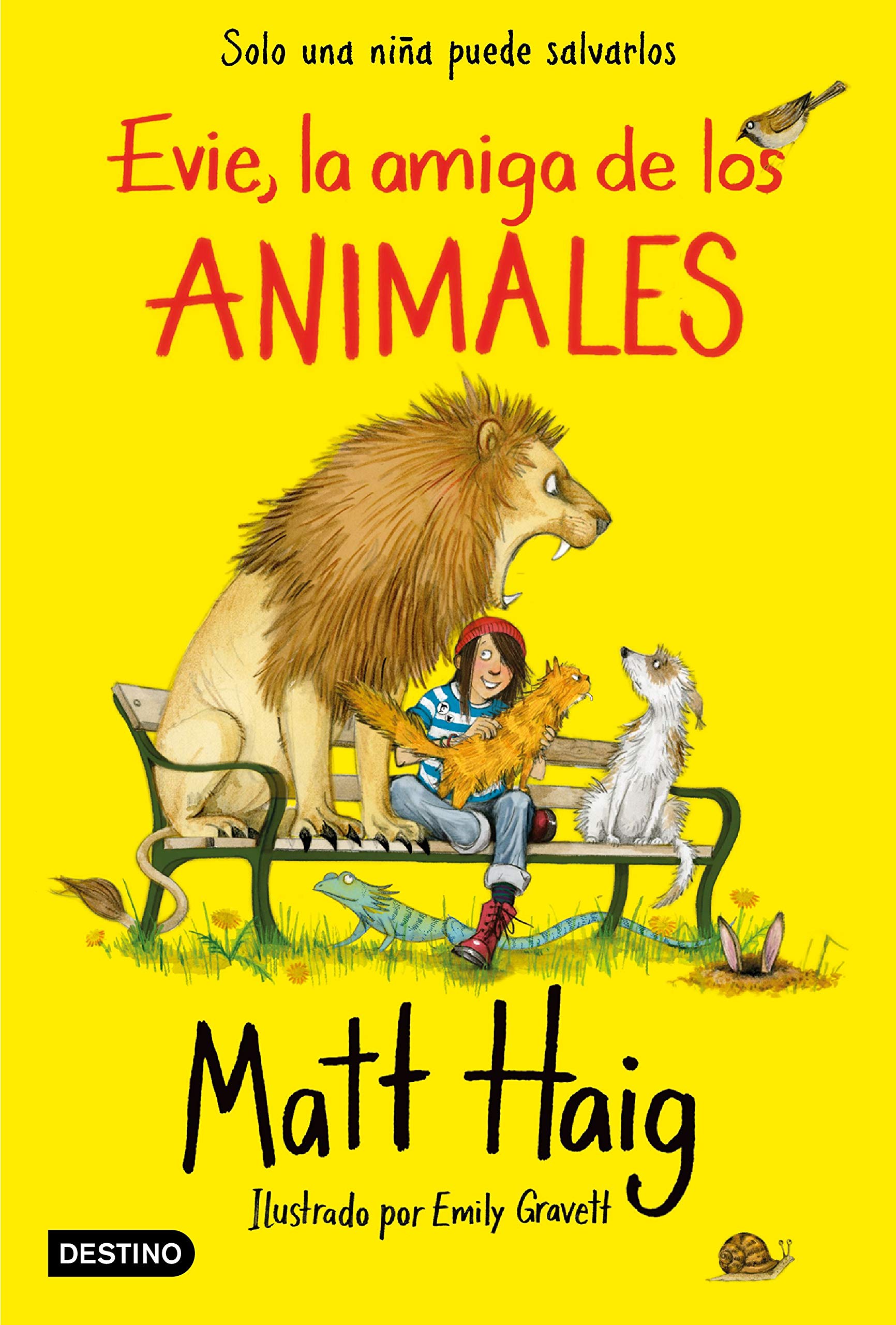 Evie, la amiga de los animales: Ilustrado por Emily Gravett book
