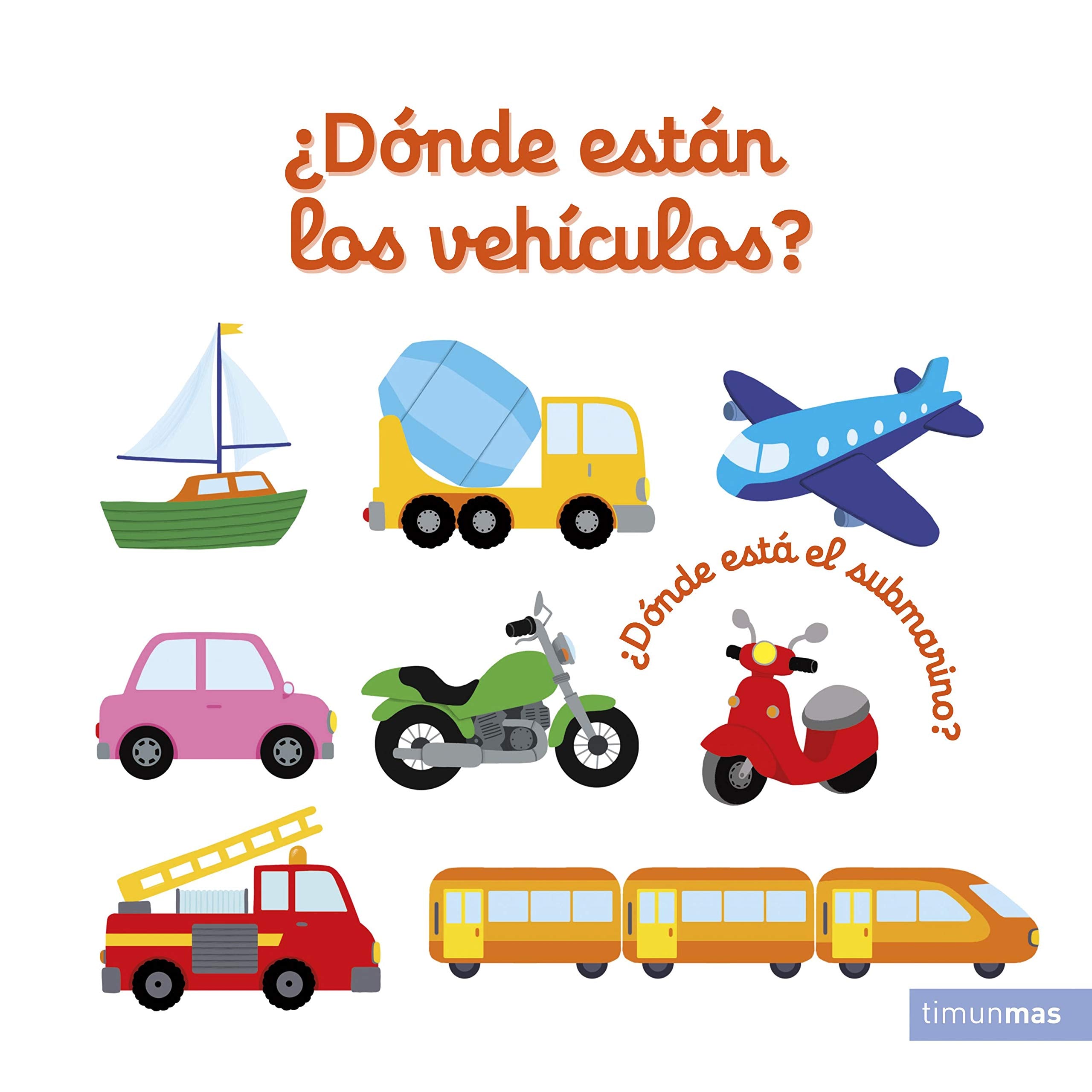 ¿Dónde están los vehículos? book