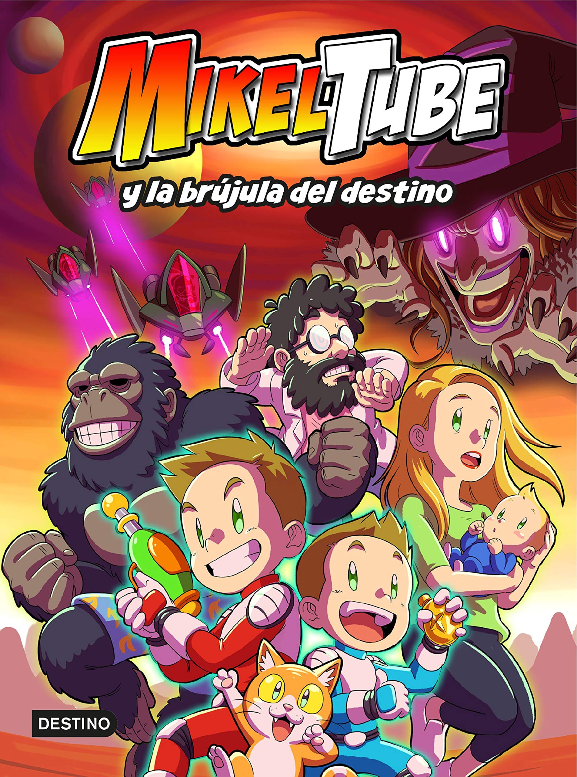 Mikeltube 1. MikelTube y la brújula del destino (Jóvenes influencers, Band 1) Novels & Short Stories