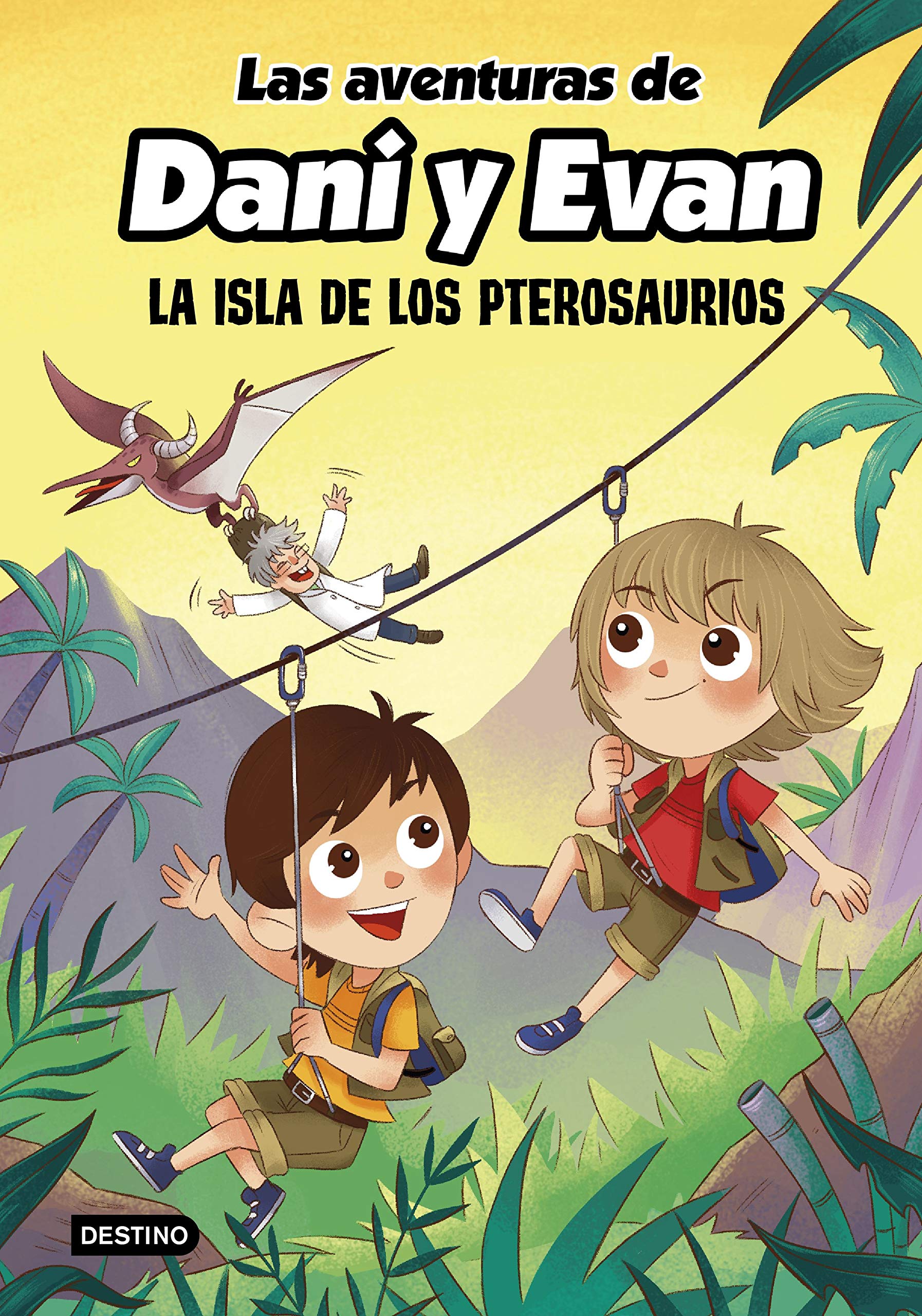 Las aventuras de Dani y Evan. La isla de los pterosaurios (Jóvenes influencers, Band 2) Novels & Short Stories