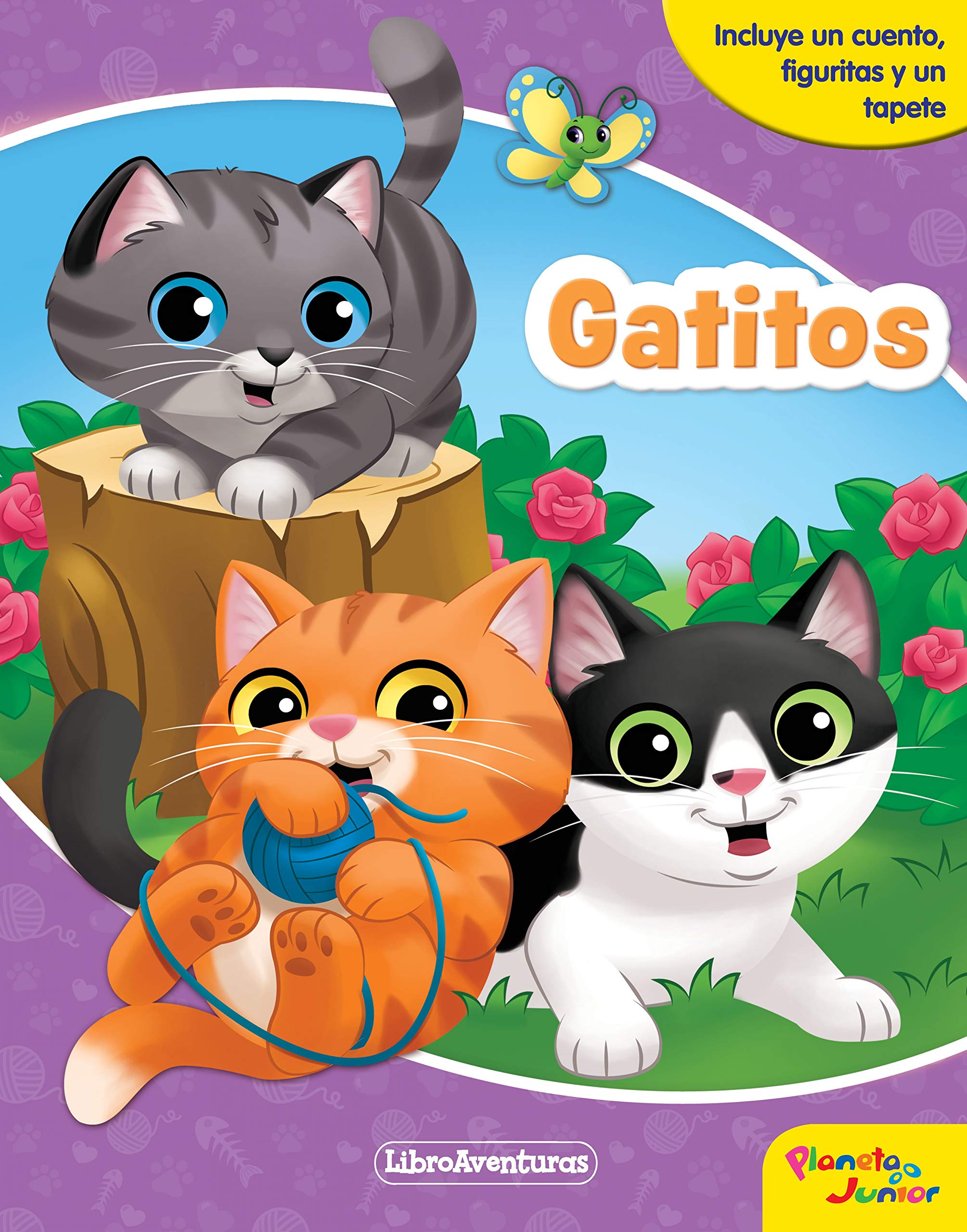 Gatitos. Libroaventuras: Incluye un cuento, figuritas y un tapete Tiptoi & Games
