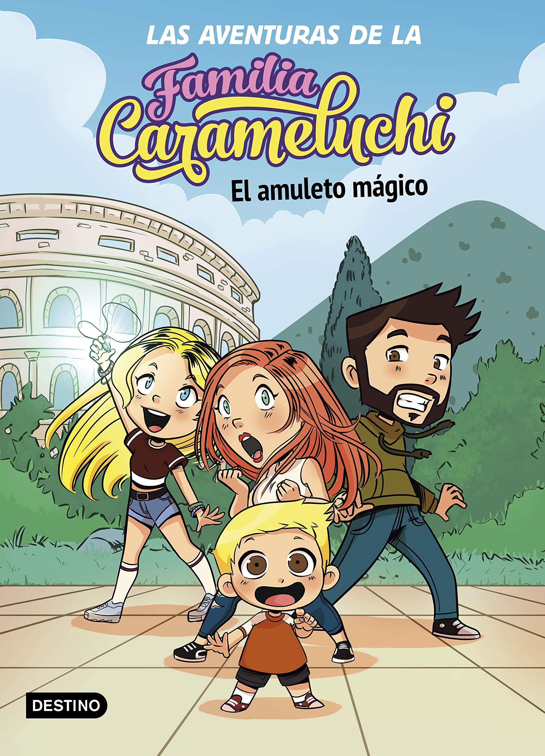 Las Aventuras de la Familia Carameluchi 1. El amuleto mágico (Jóvenes influencers, Band 1) Novels & Short Stories