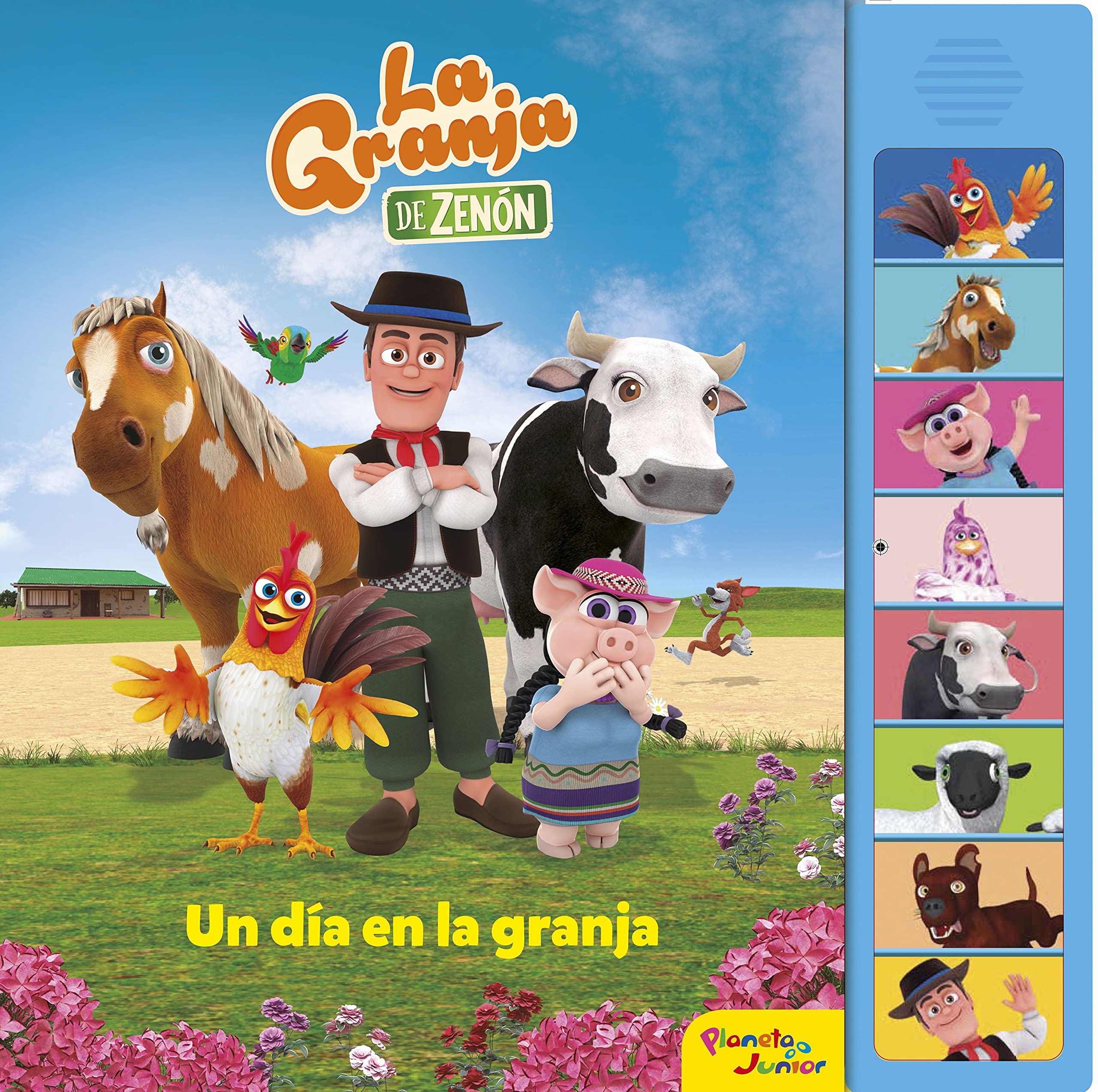 La granja de Zenón. Un día en la granja: Libro de sonidos book